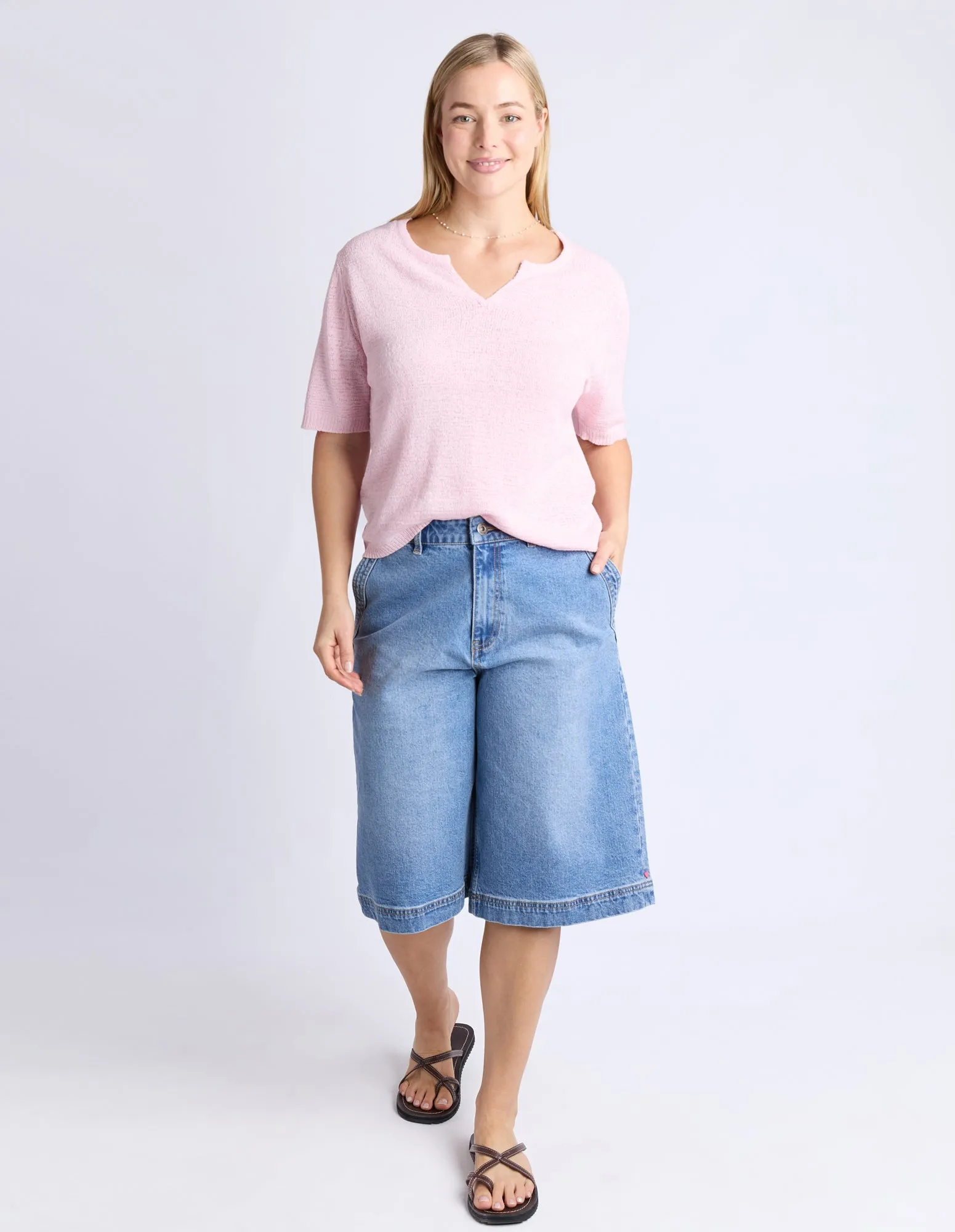 Knit Tee Pink Lady sold by Elm Lifestyle product image thumbnail 2