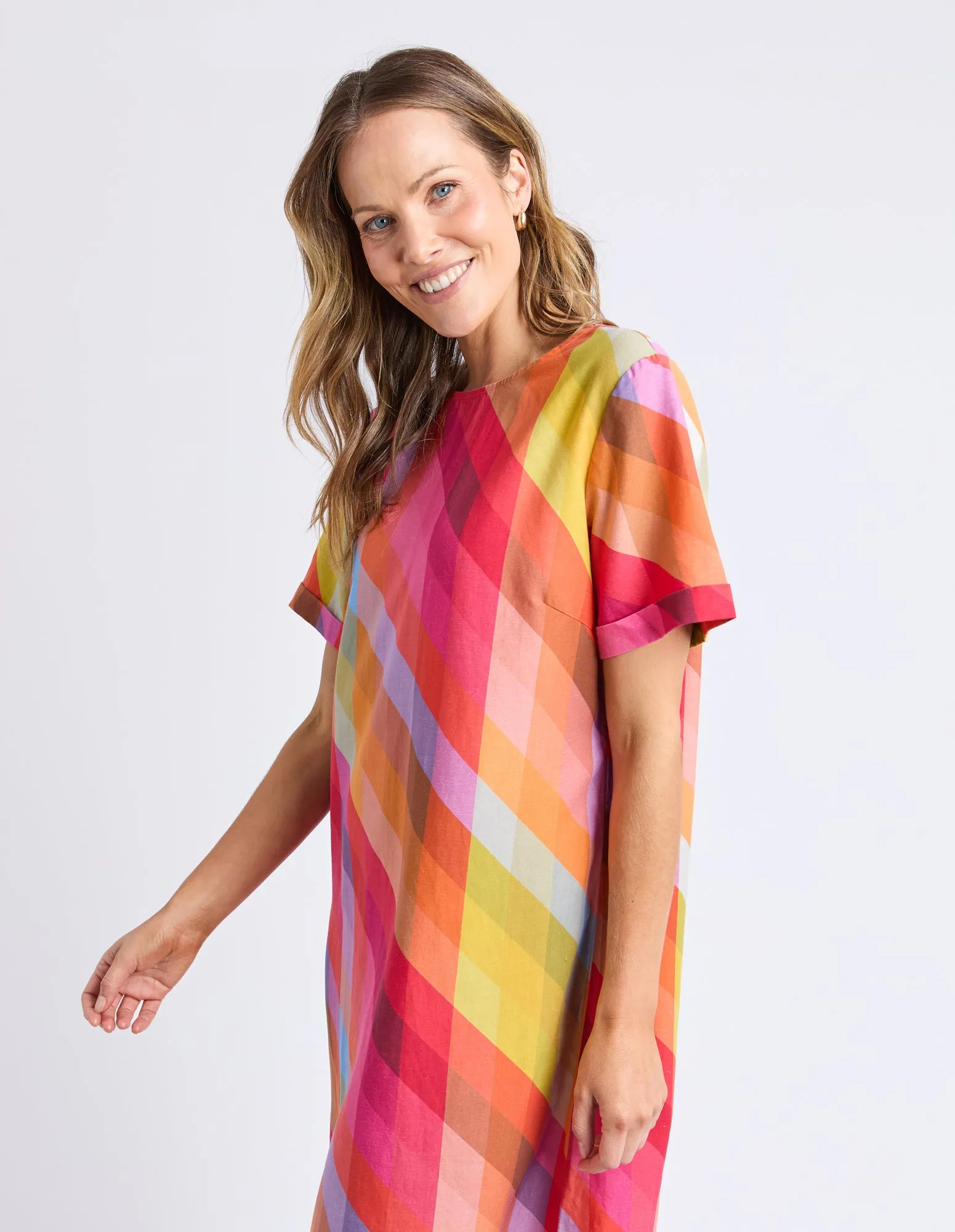 Rena Dress Rena Striped Print sold by Elm Lifestyle product image thumbnail 5