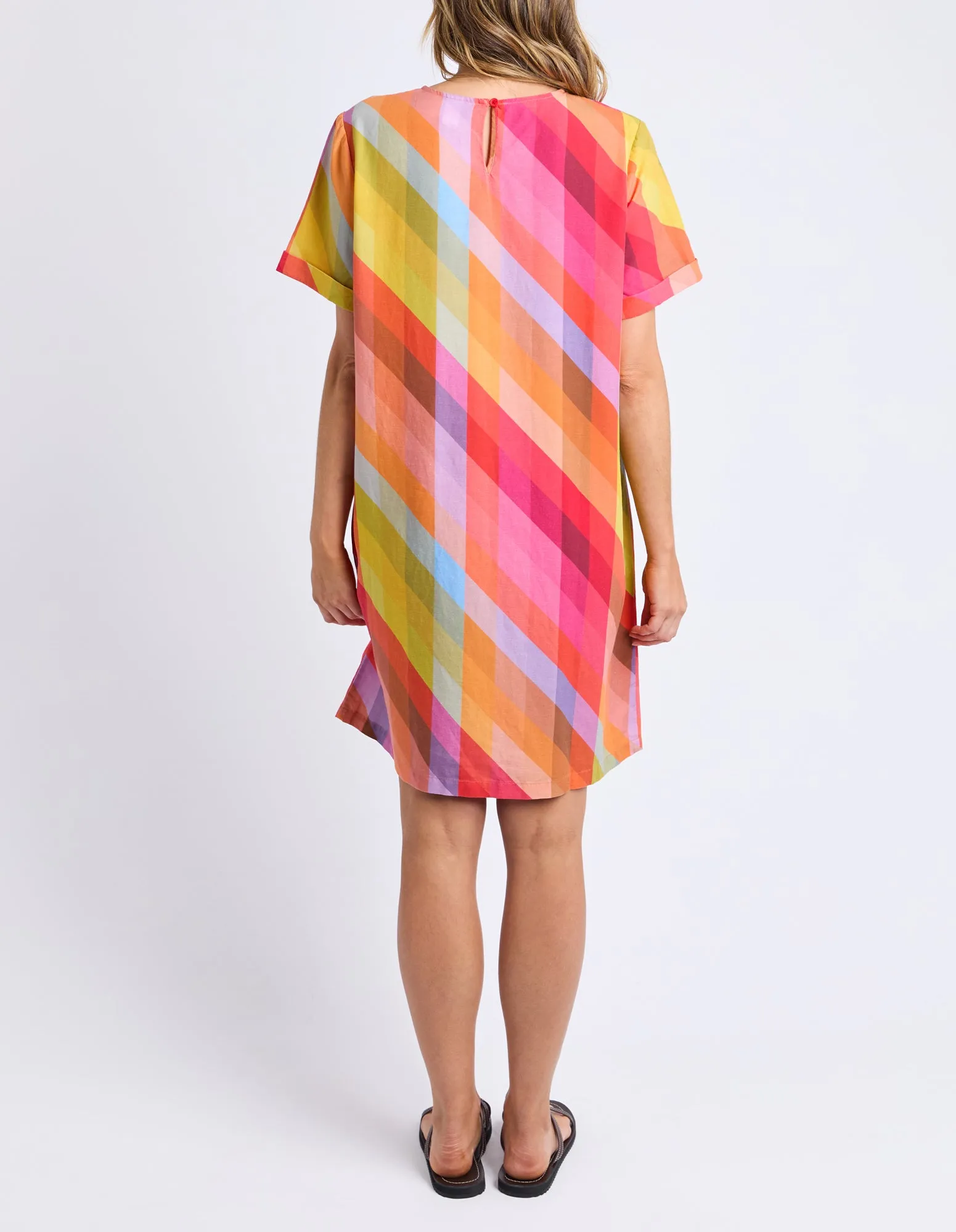 Rena Dress Rena Striped Print sold by Elm Lifestyle product image thumbnail 4