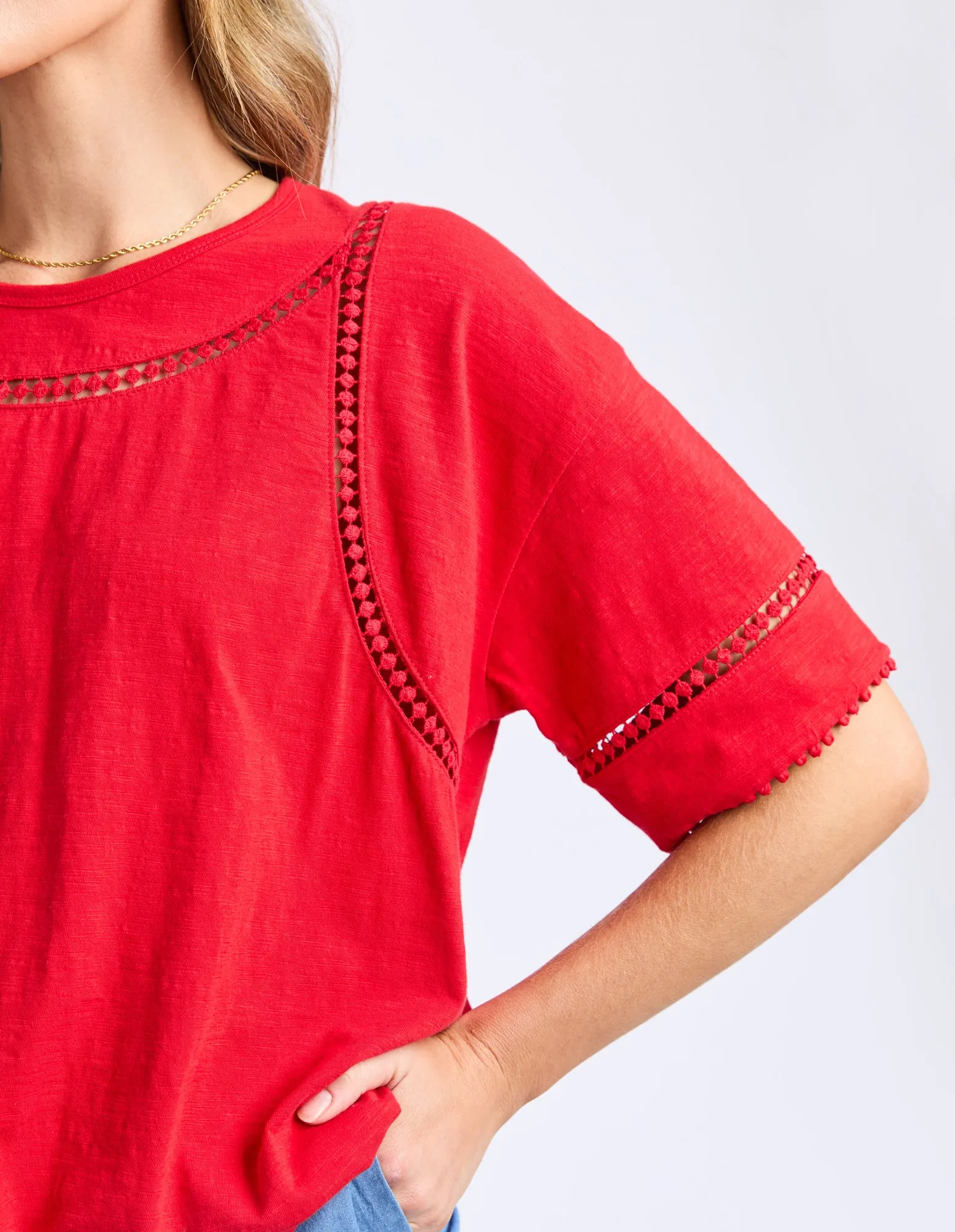 Abagail Top Poppy sold by Elm Lifestyle product image thumbnail 5
