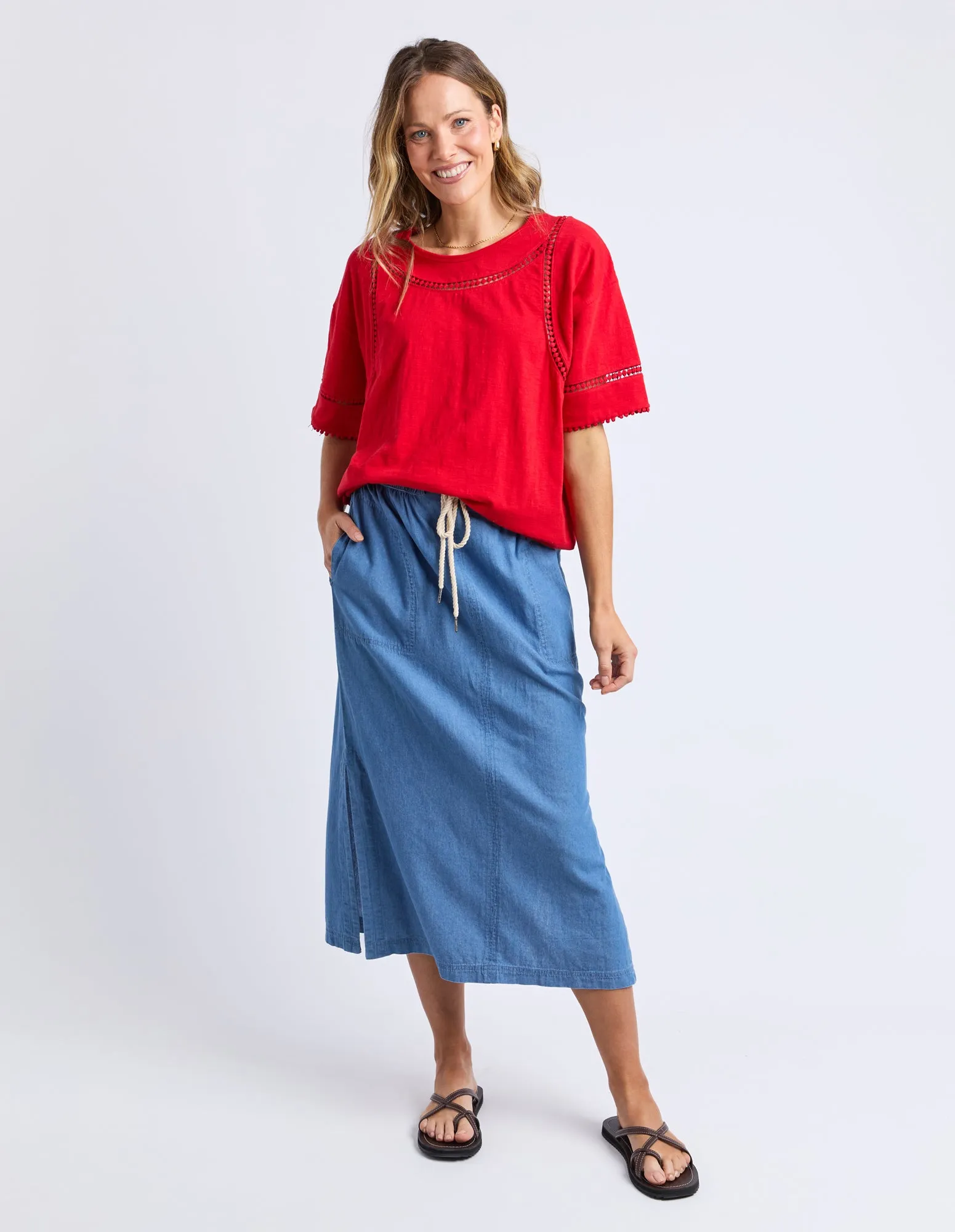 Abagail Top Poppy sold by Elm Lifestyle product image thumbnail 2
