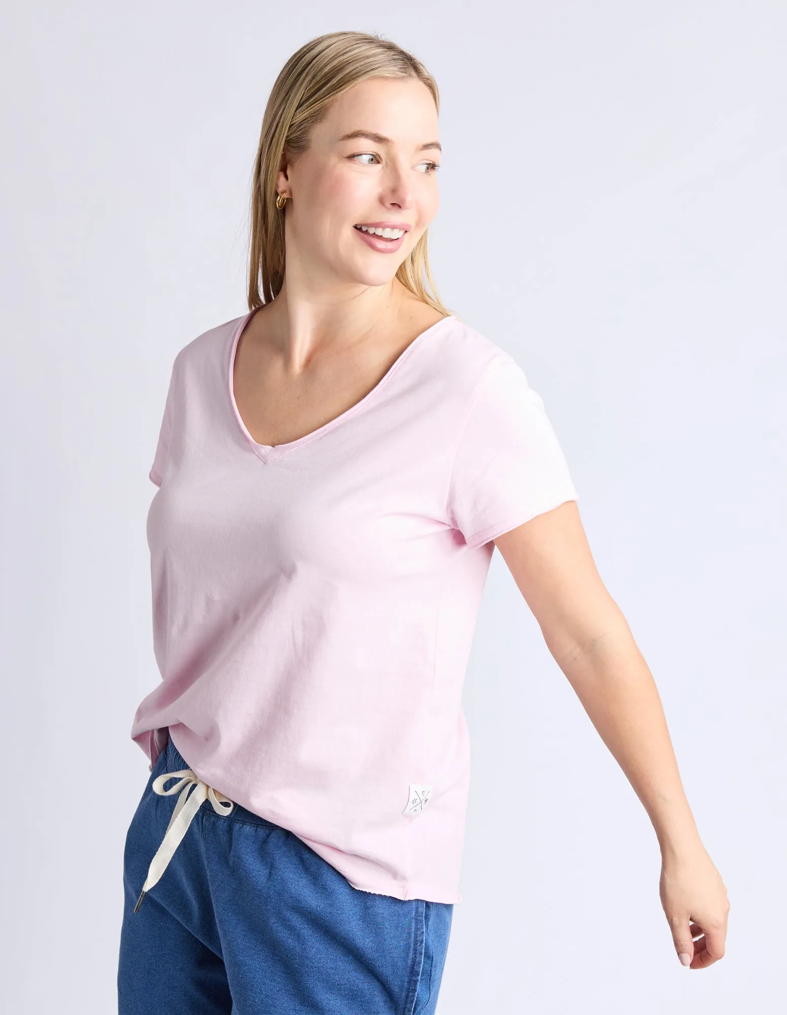 Pima Vee Tee Pink Lady sold by Elm Lifestyle product image thumbnail 4