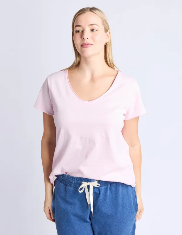 Pima Vee Tee Pink Lady sold by Elm Lifestyle