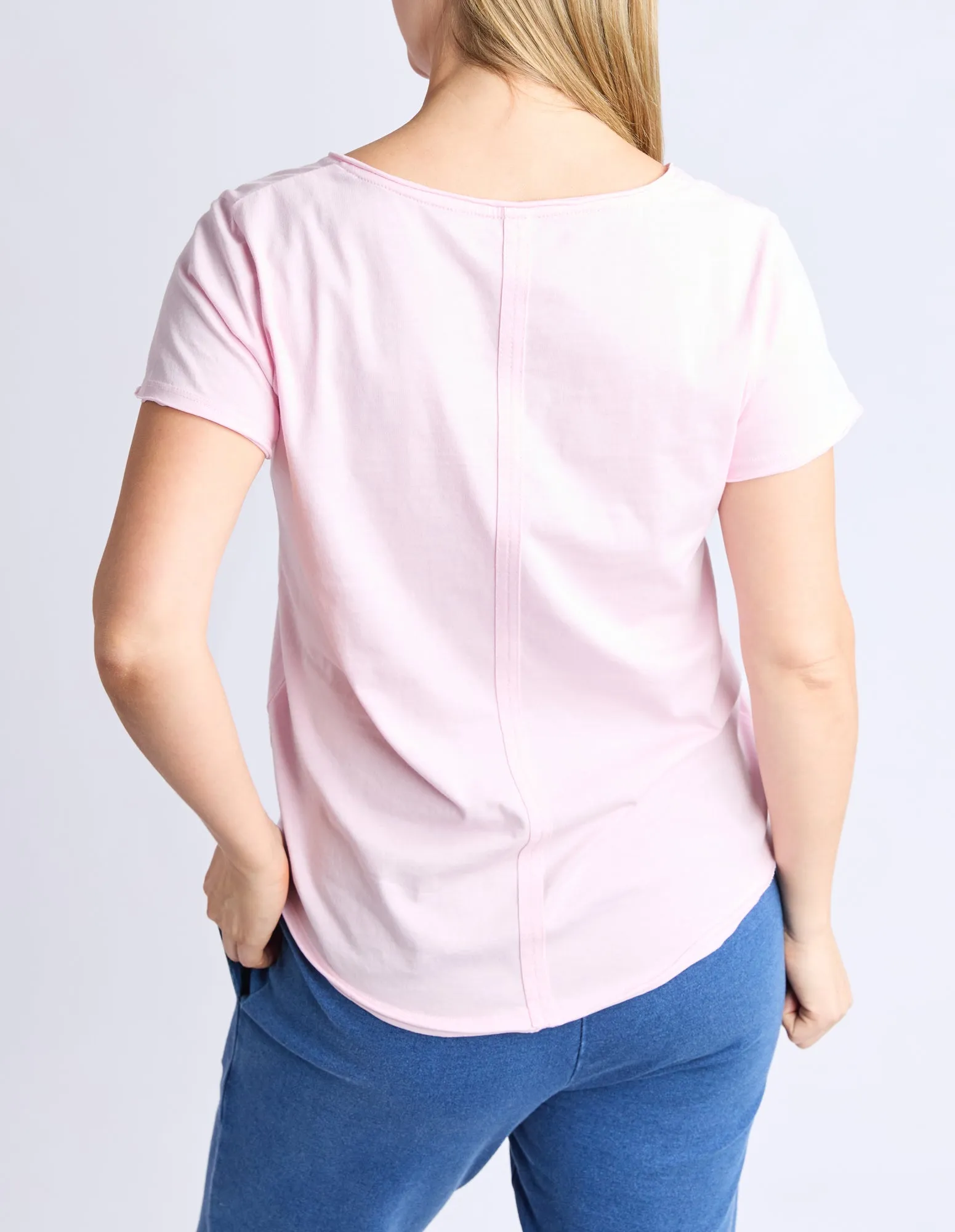 Pima Vee Tee Pink Lady sold by Elm Lifestyle product image thumbnail 3
