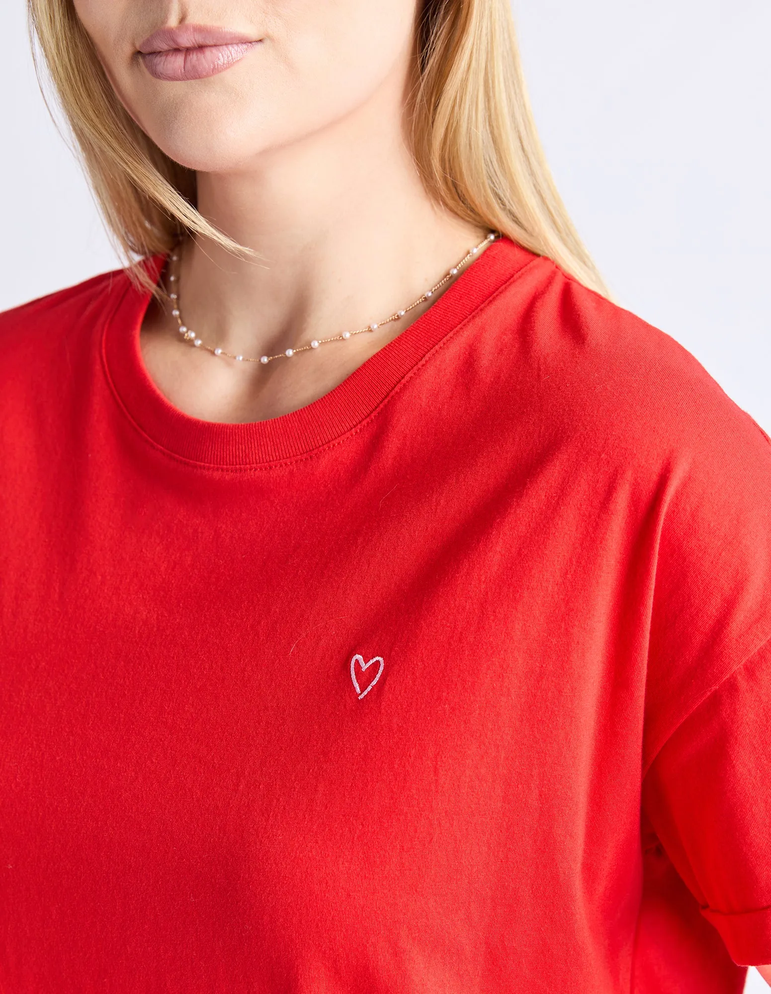 Halli S/S Tee Poppy sold by Elm Lifestyle product image thumbnail 5