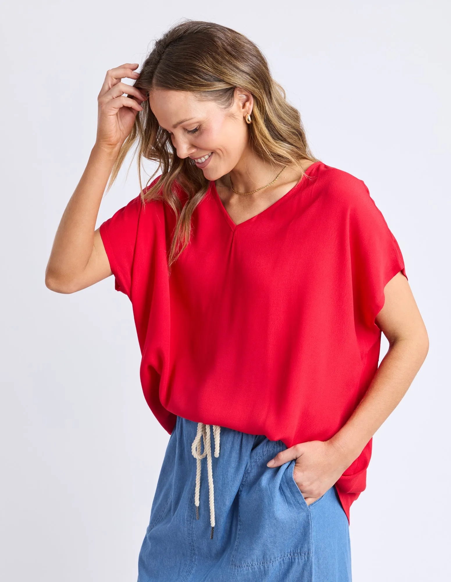Noosa Top Poppy sold by Elm Lifestyle product image thumbnail 4