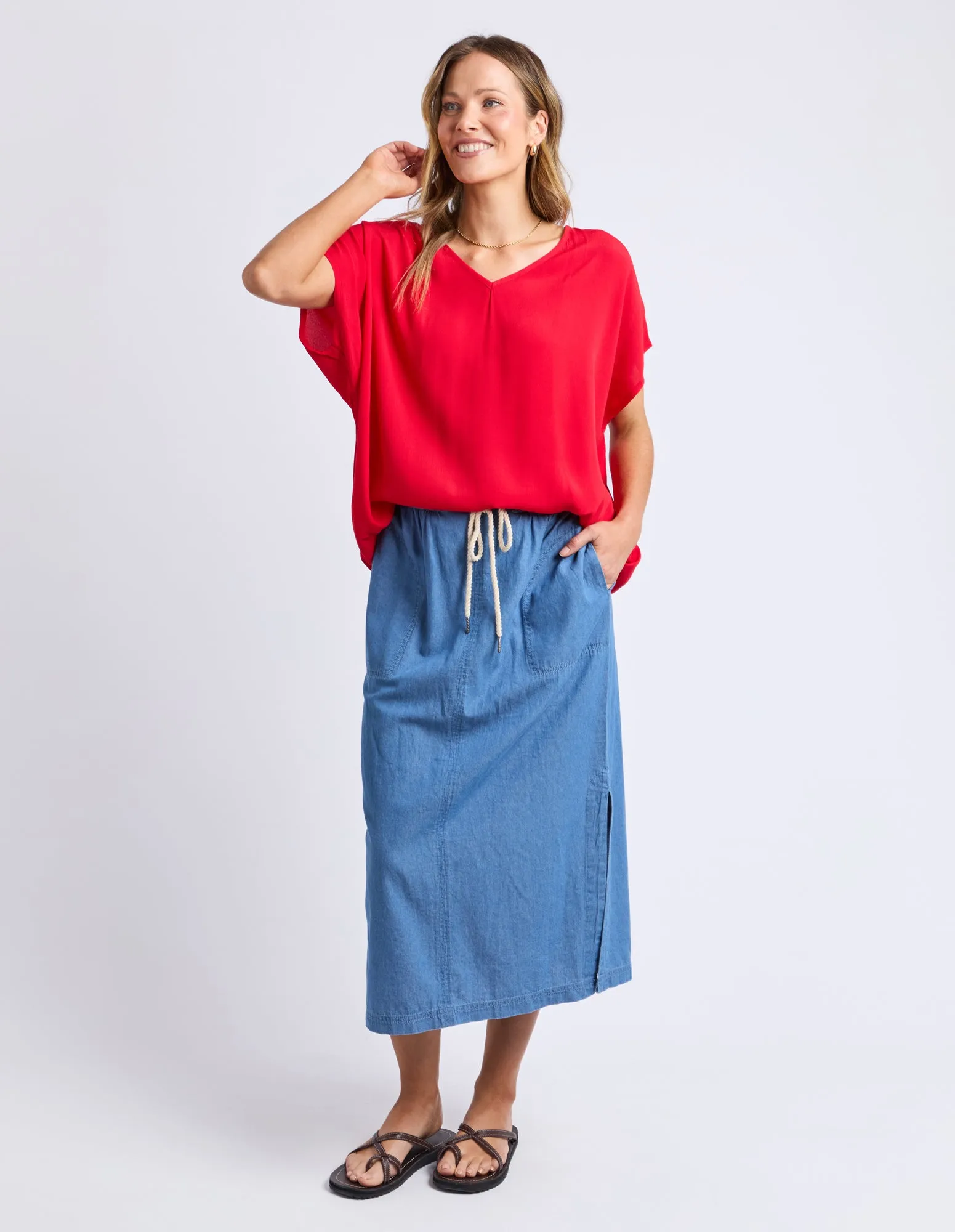 Noosa Top Poppy sold by Elm Lifestyle product image thumbnail 2