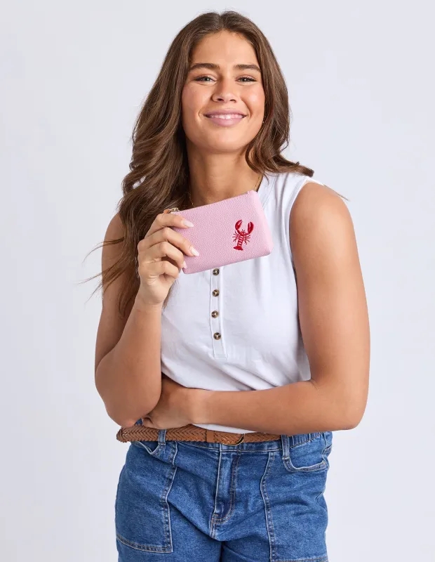 Lobster Coin Purse Pink sold by Elm Lifestyle