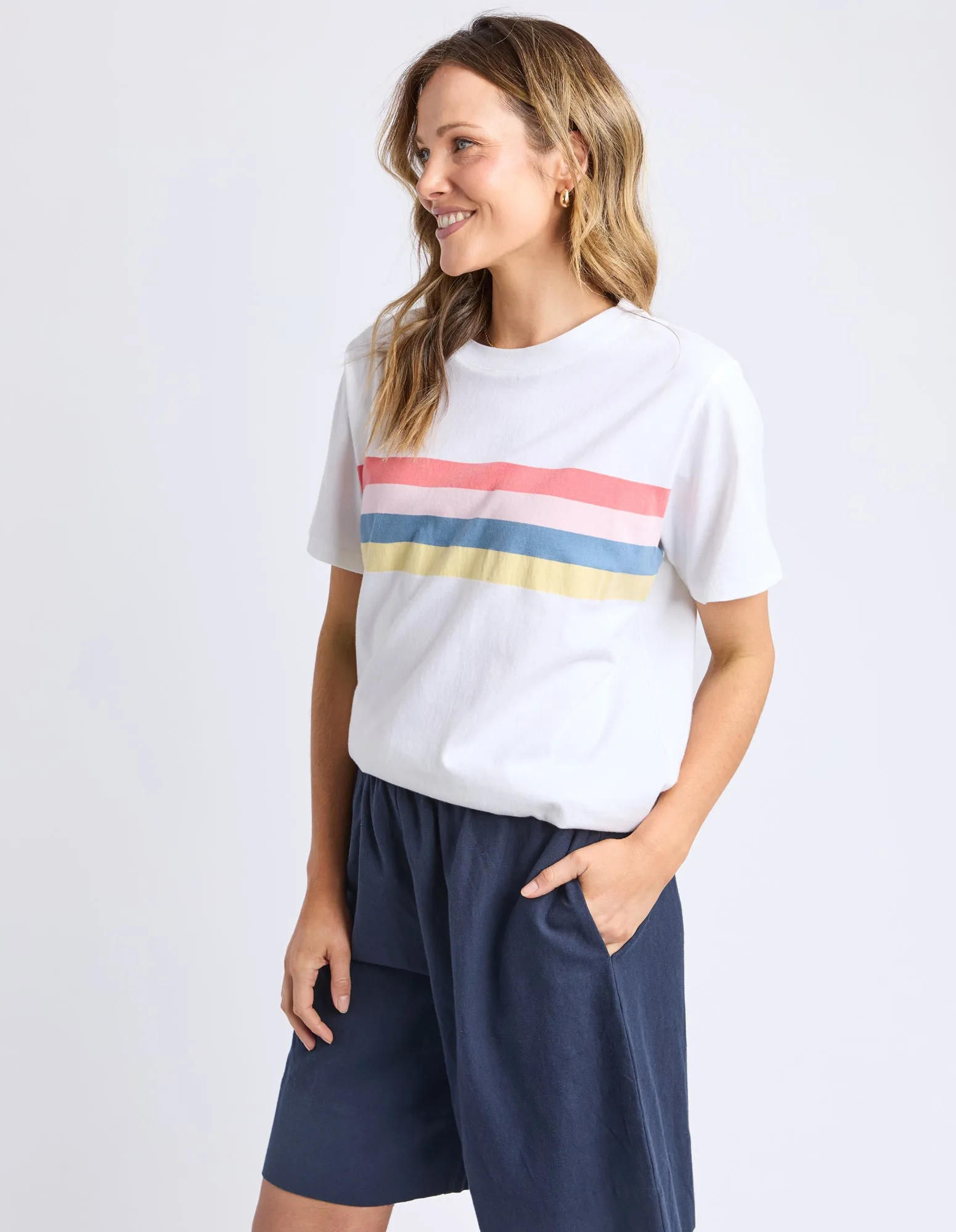 Terra Tee White sold by Elm Lifestyle product image thumbnail 4
