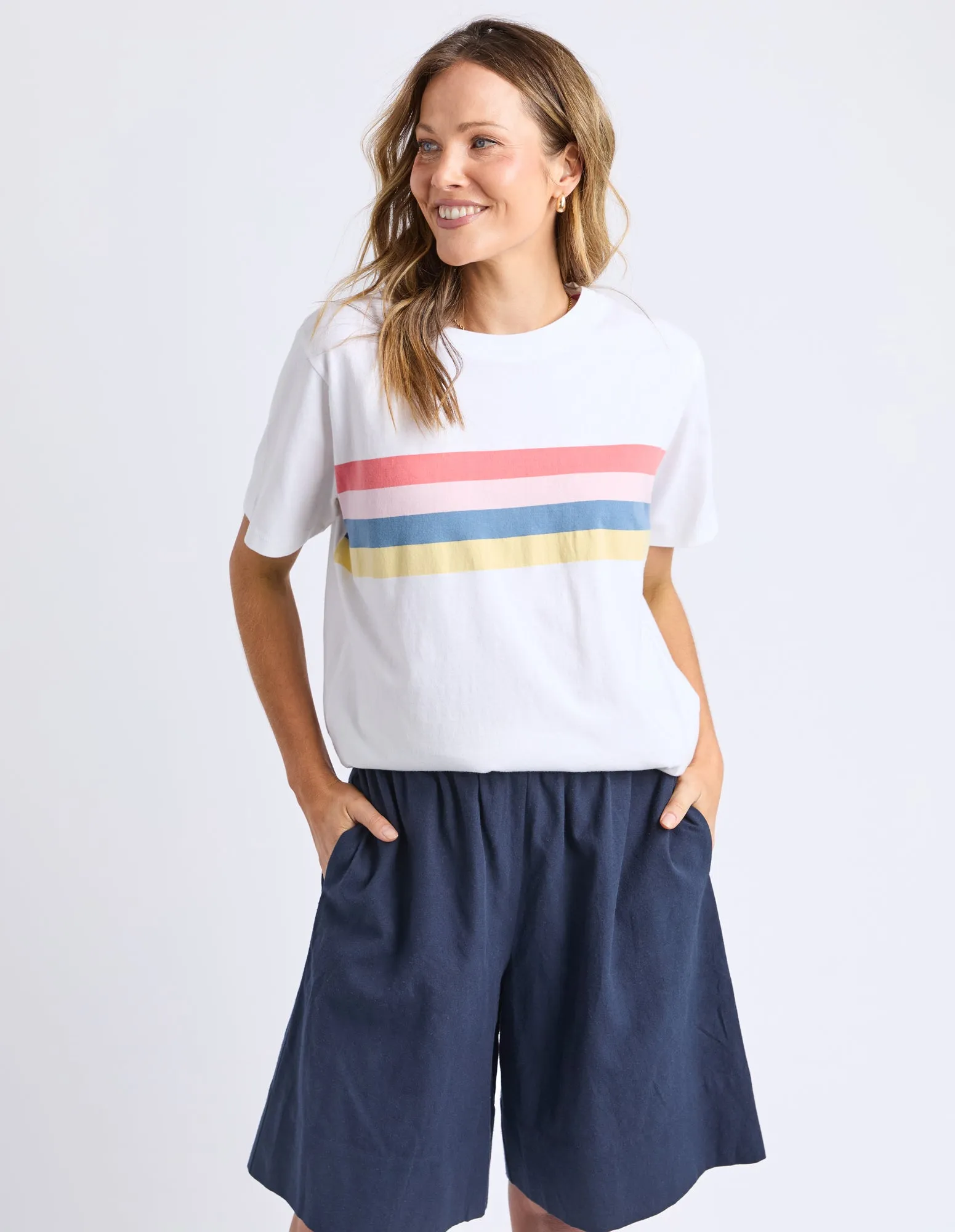 Terra Tee White sold by Elm Lifestyle