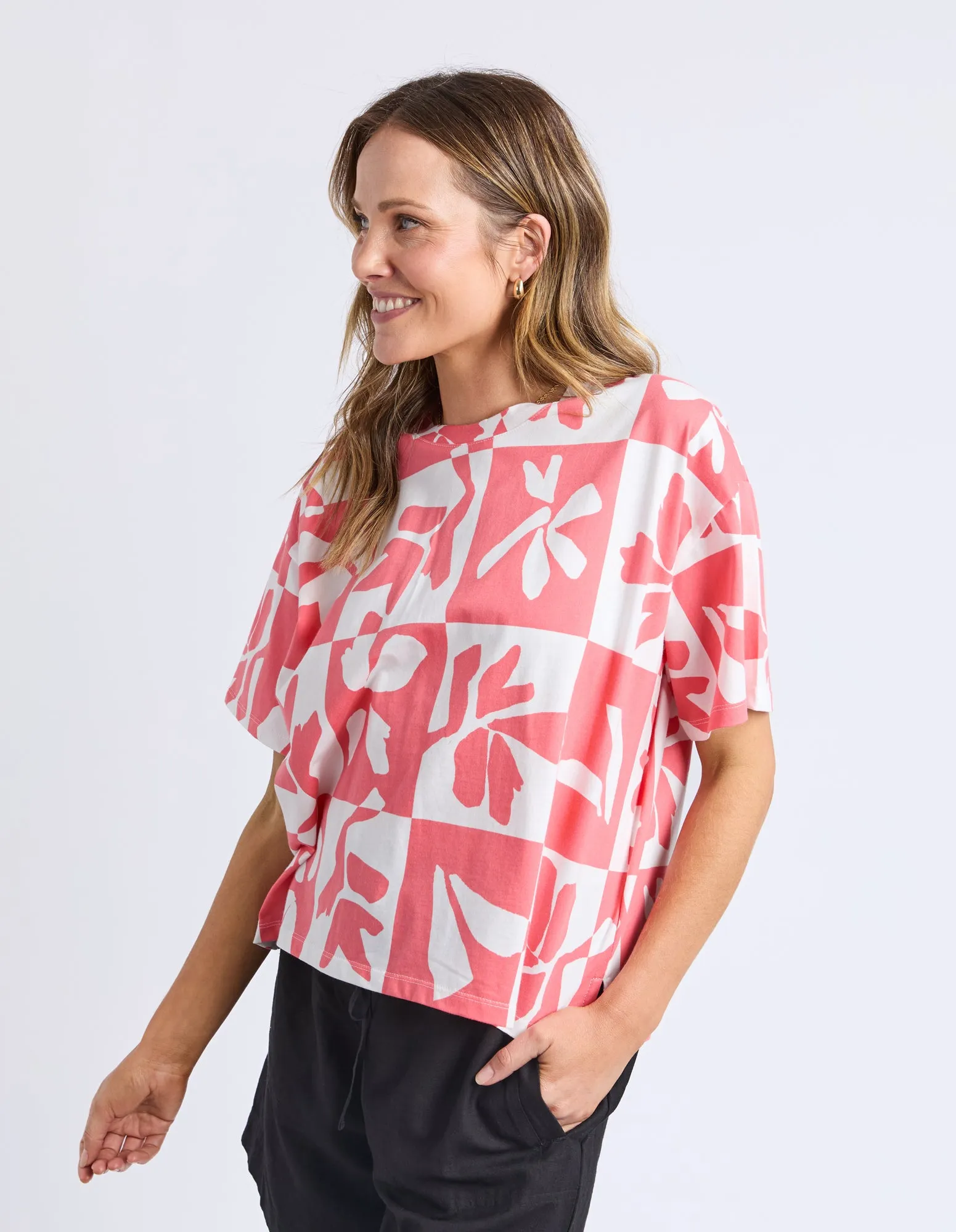 Splice Tee - Yardage Print sold by Elm Lifestyle product image thumbnail 4