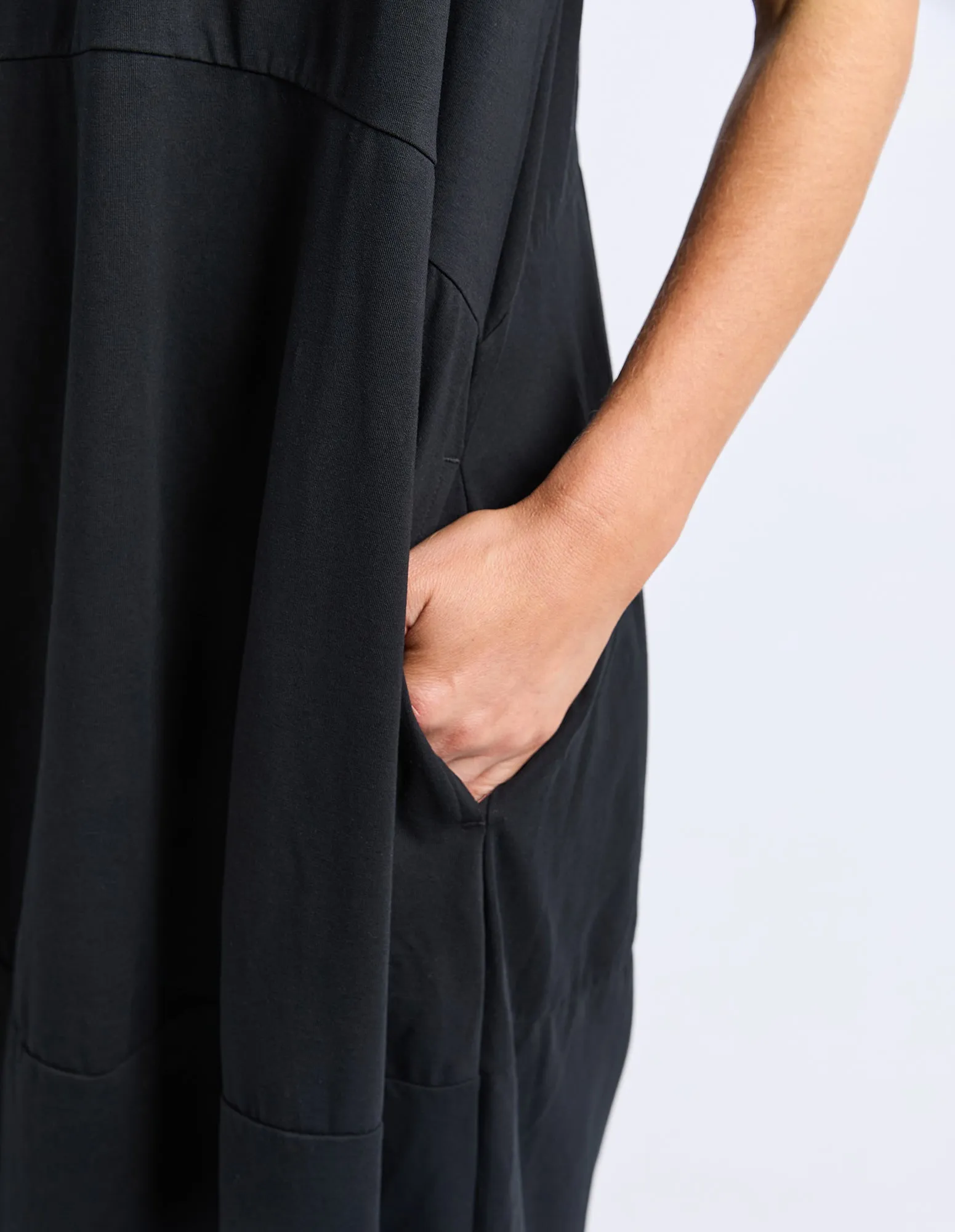 Diana Short Sleeve Dress Black sold by Elm Lifestyle product image thumbnail 5