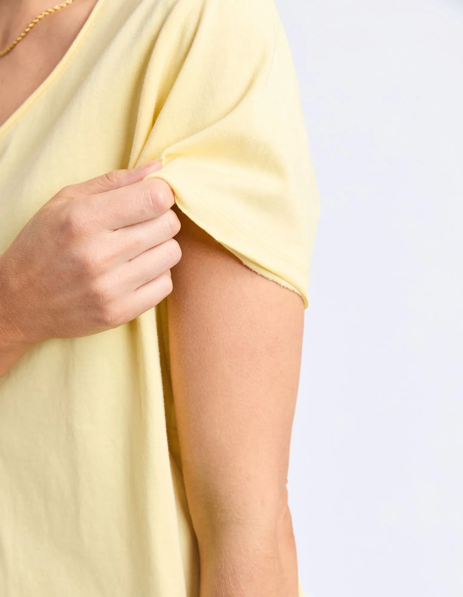 Pima Vee Tee Banana sold by Elm Lifestyle product image thumbnail 5