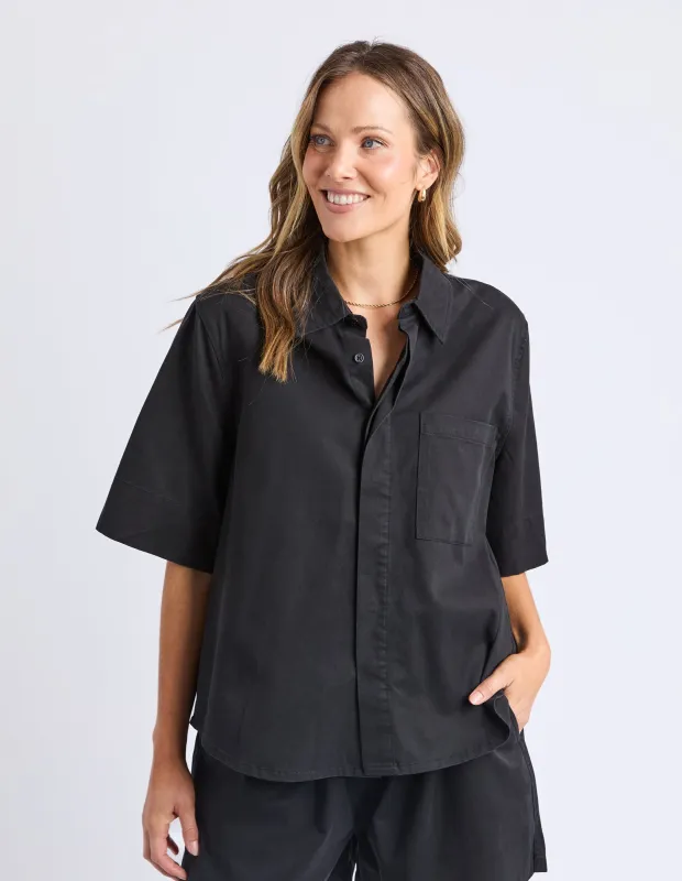 Lucinda Shirt Black sold by Elm Lifestyle