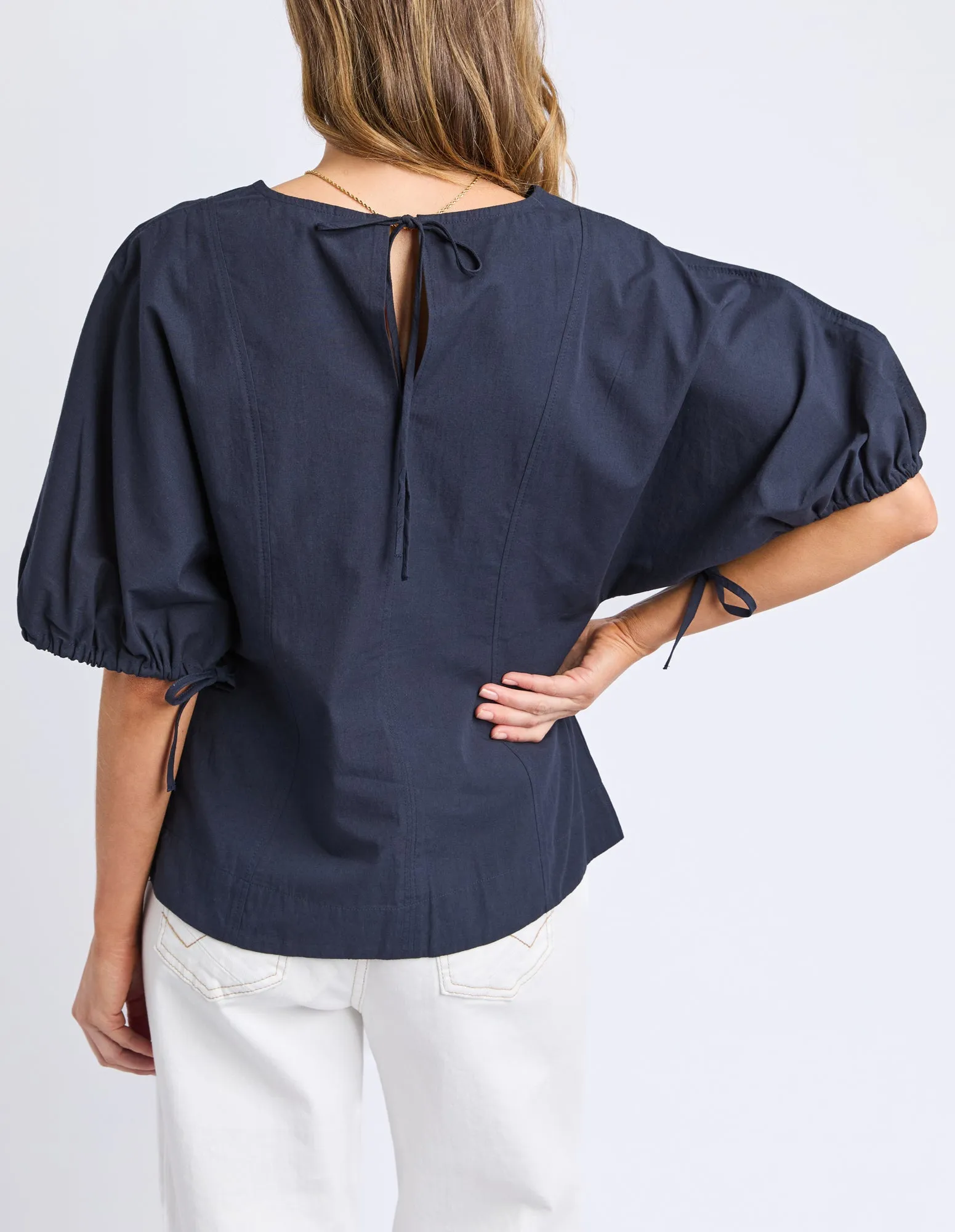 Marie Top Navy sold by Elm Lifestyle product image thumbnail 3