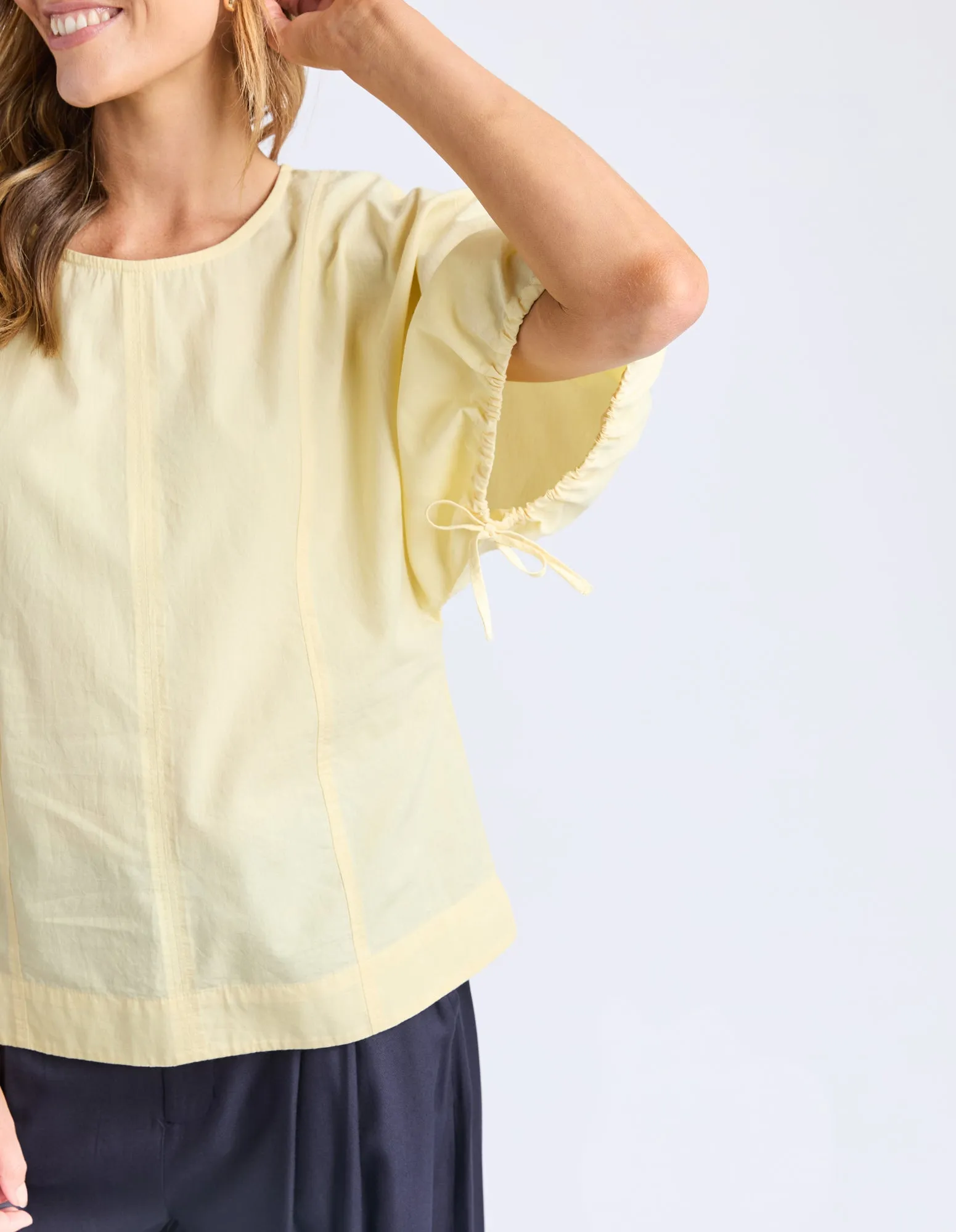 Marie Top Pale Banana sold by Elm Lifestyle product image thumbnail 5