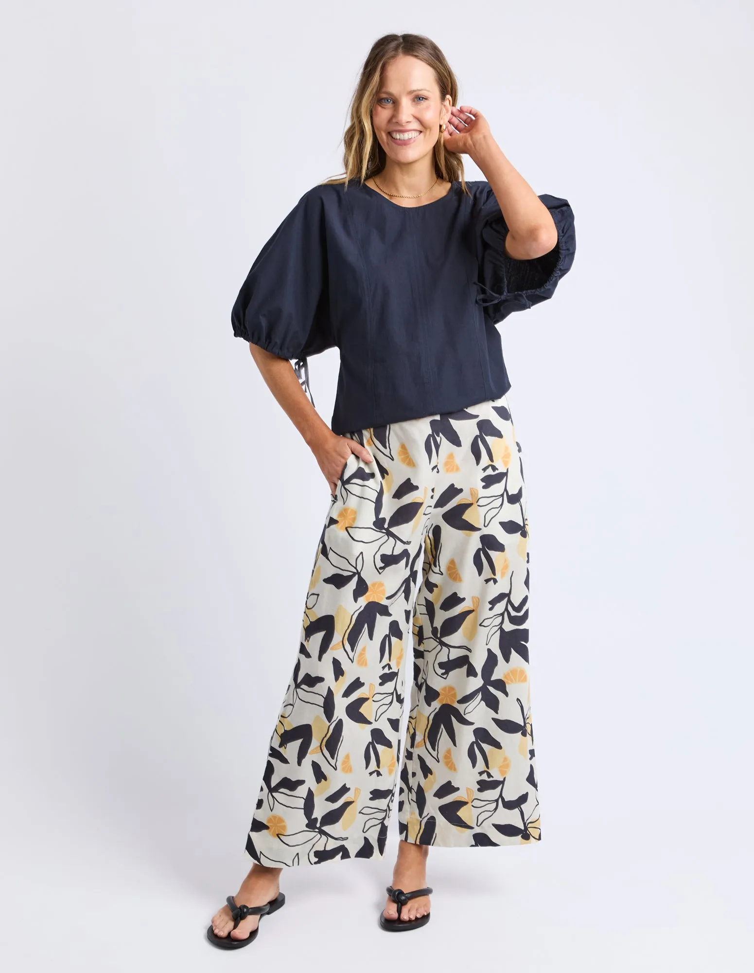Limone Pant Limone Leaf Print sold by Elm Lifestyle product image thumbnail 2