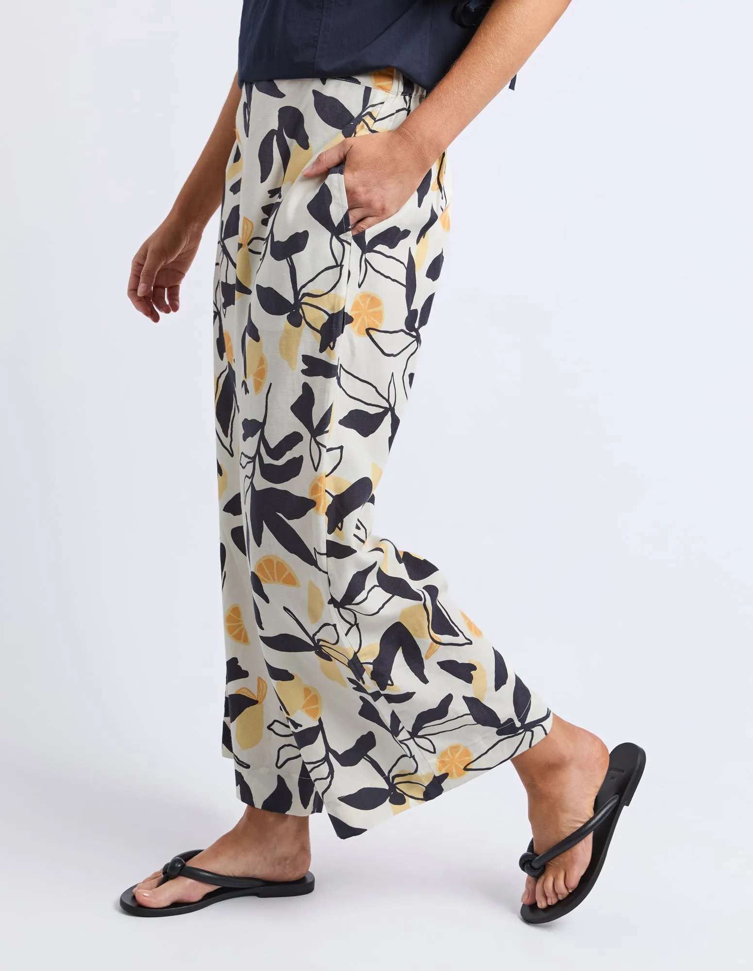 Limone Pant Limone Leaf Print sold by Elm Lifestyle product image thumbnail 4