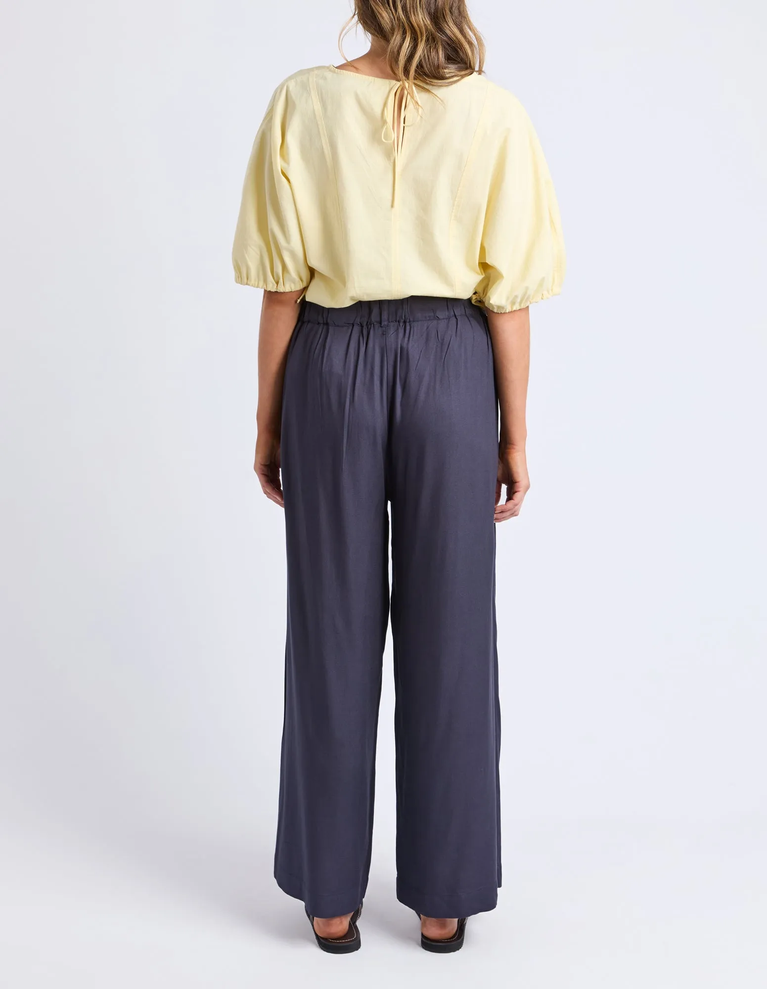 Georgina Print Pant Navy sold by Elm Lifestyle product image thumbnail 3