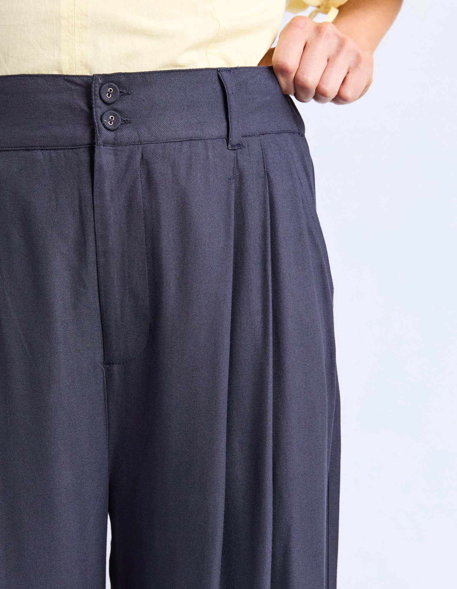 Georgina Print Pant Navy sold by Elm Lifestyle product image thumbnail 5