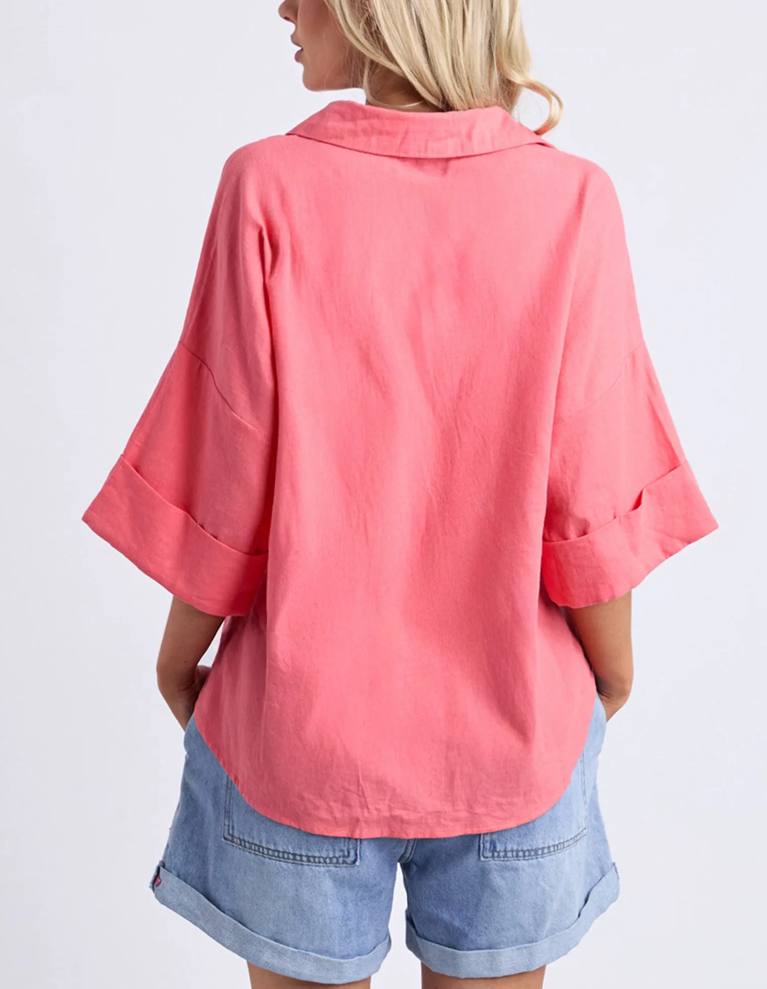 Holiday Shirt Sugar Coral sold by Elm Lifestyle product image thumbnail 3