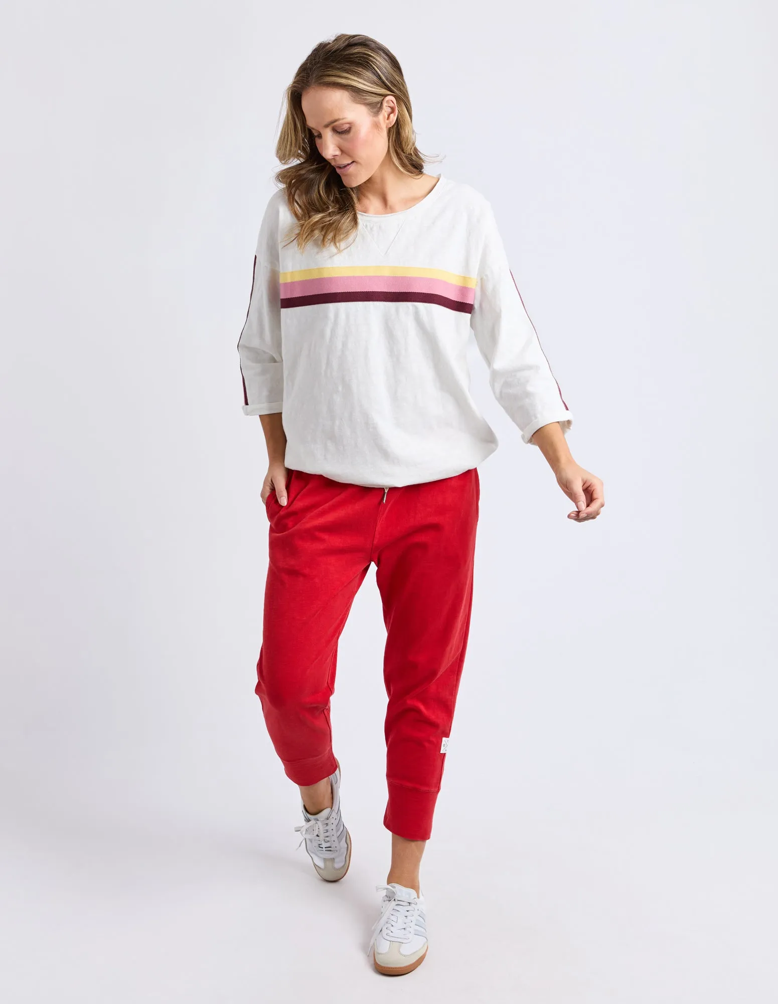Brunch Pant Cranberry sold by Elm Lifestyle product image thumbnail 2
