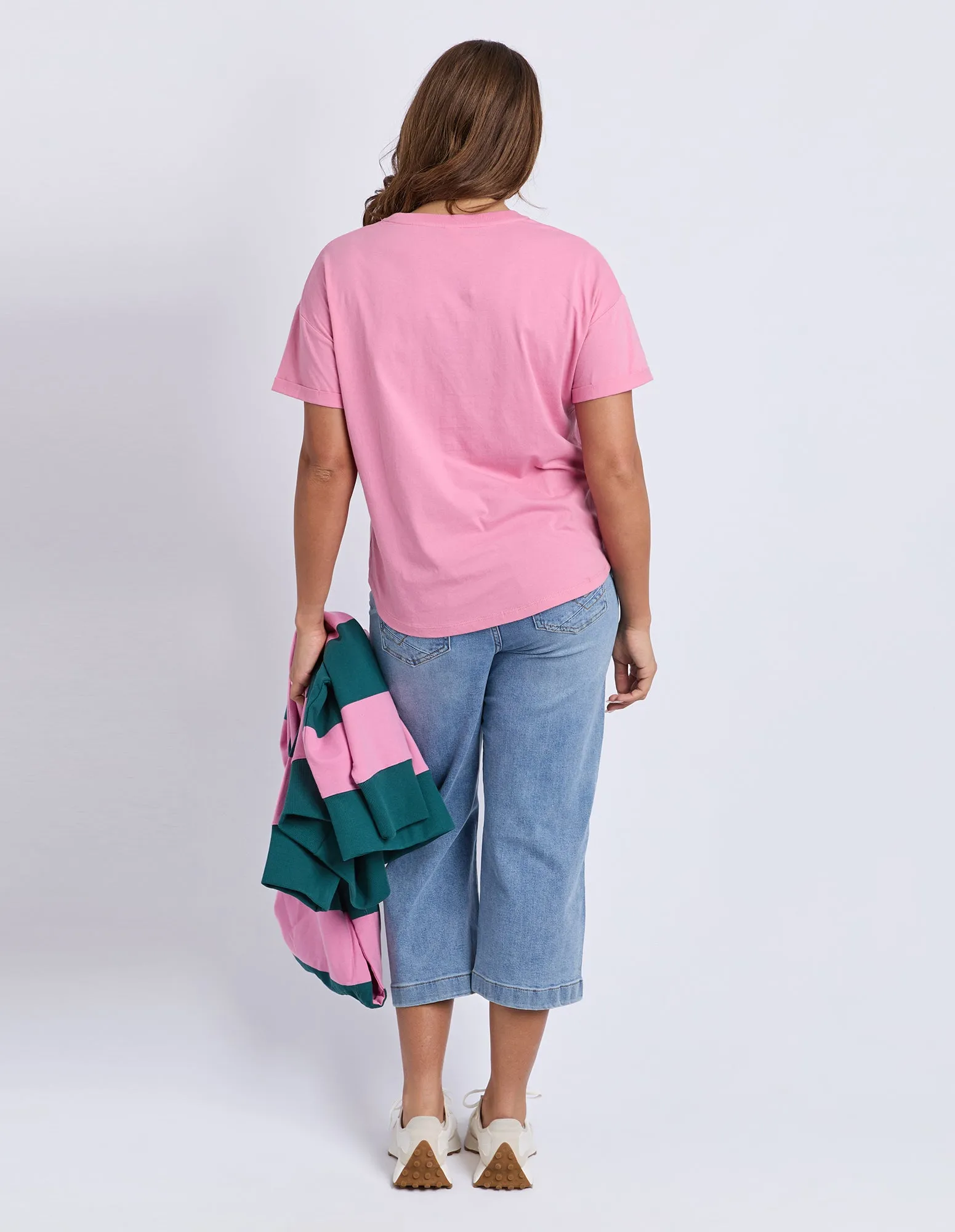 Halli Short Sleeve Tee Quartz Pink sold by Elm Lifestyle product image thumbnail 3
