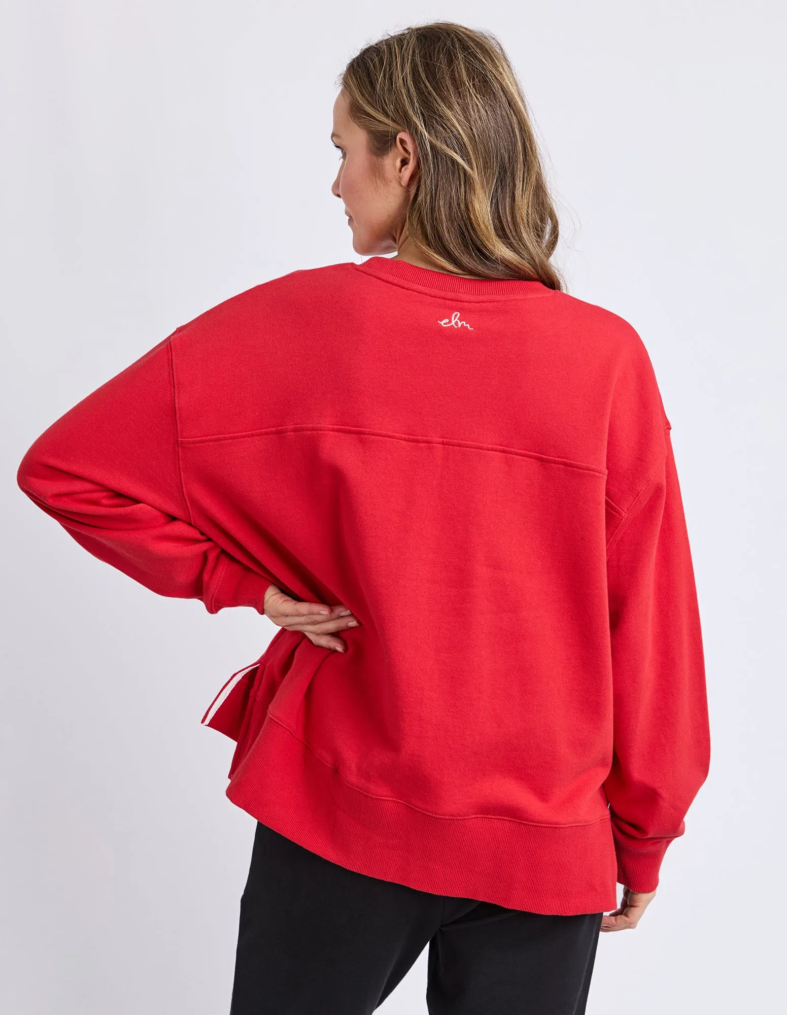 Amelie Crew Cranberry sold by Elm Lifestyle product image thumbnail 3