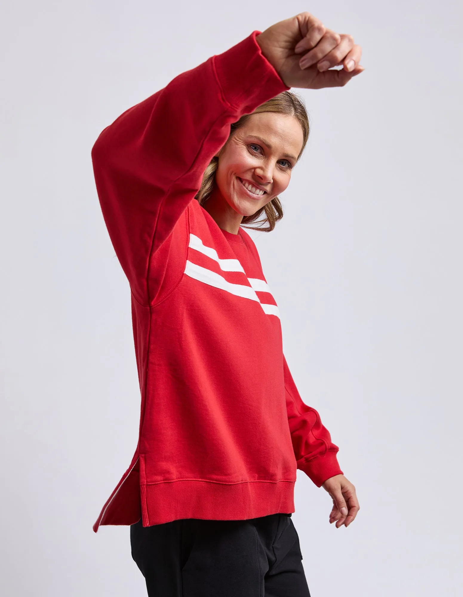 Amelie Crew Cranberry sold by Elm Lifestyle product image thumbnail 4