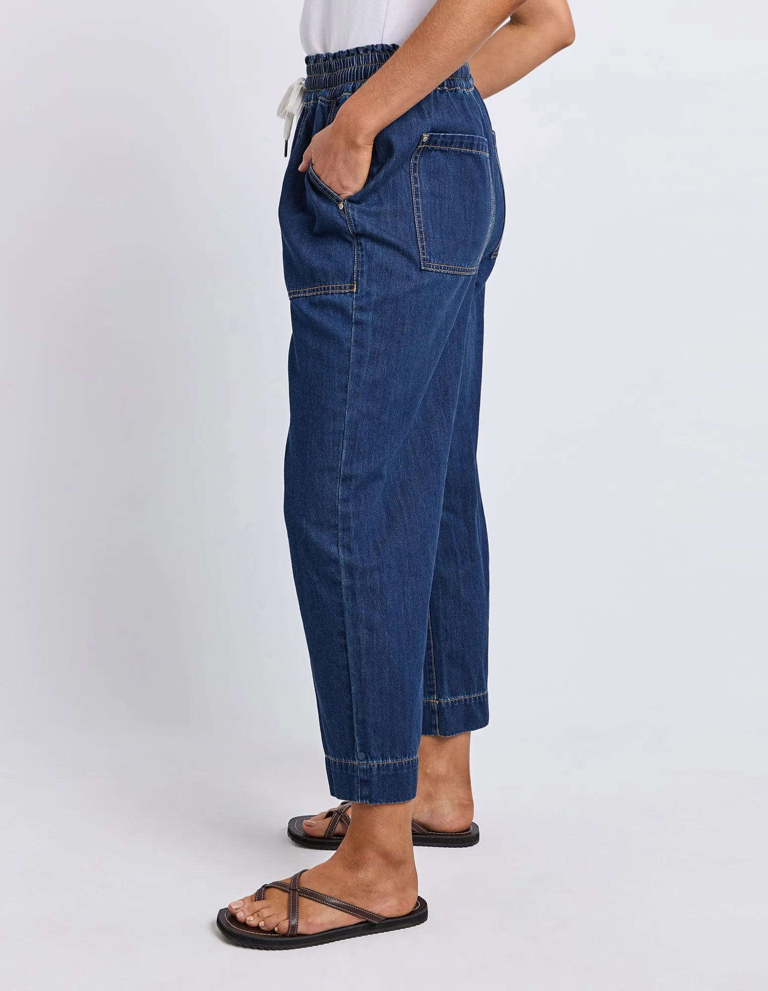 Greta Slim Leg Denim Pant Extra Dark Wash sold by Elm Lifestyle product image thumbnail 4