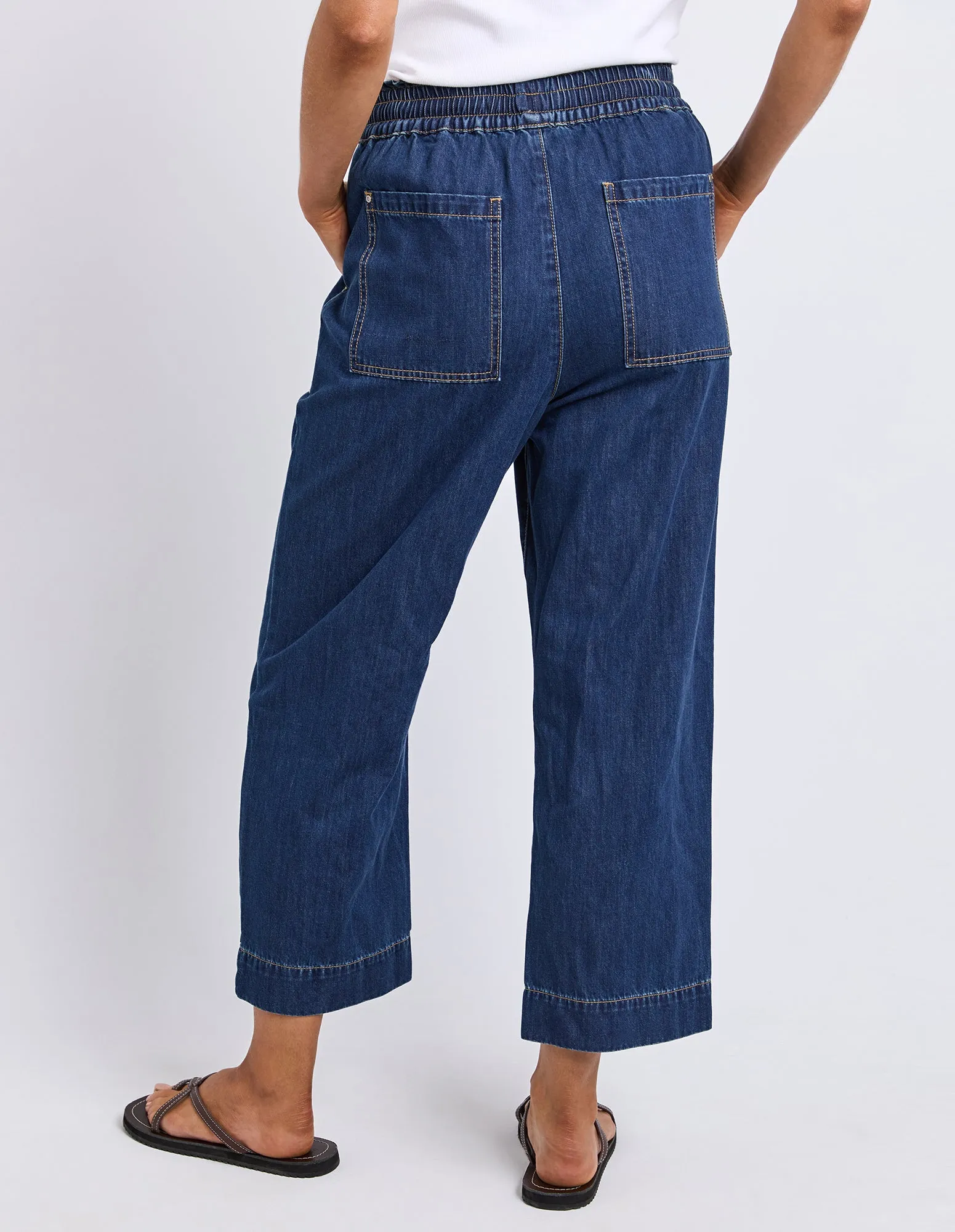 Greta Slim Leg Denim Pant Extra Dark Wash sold by Elm Lifestyle product image thumbnail 3