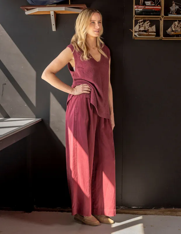 Bliss Culotte Plum sold by Elm Lifestyle