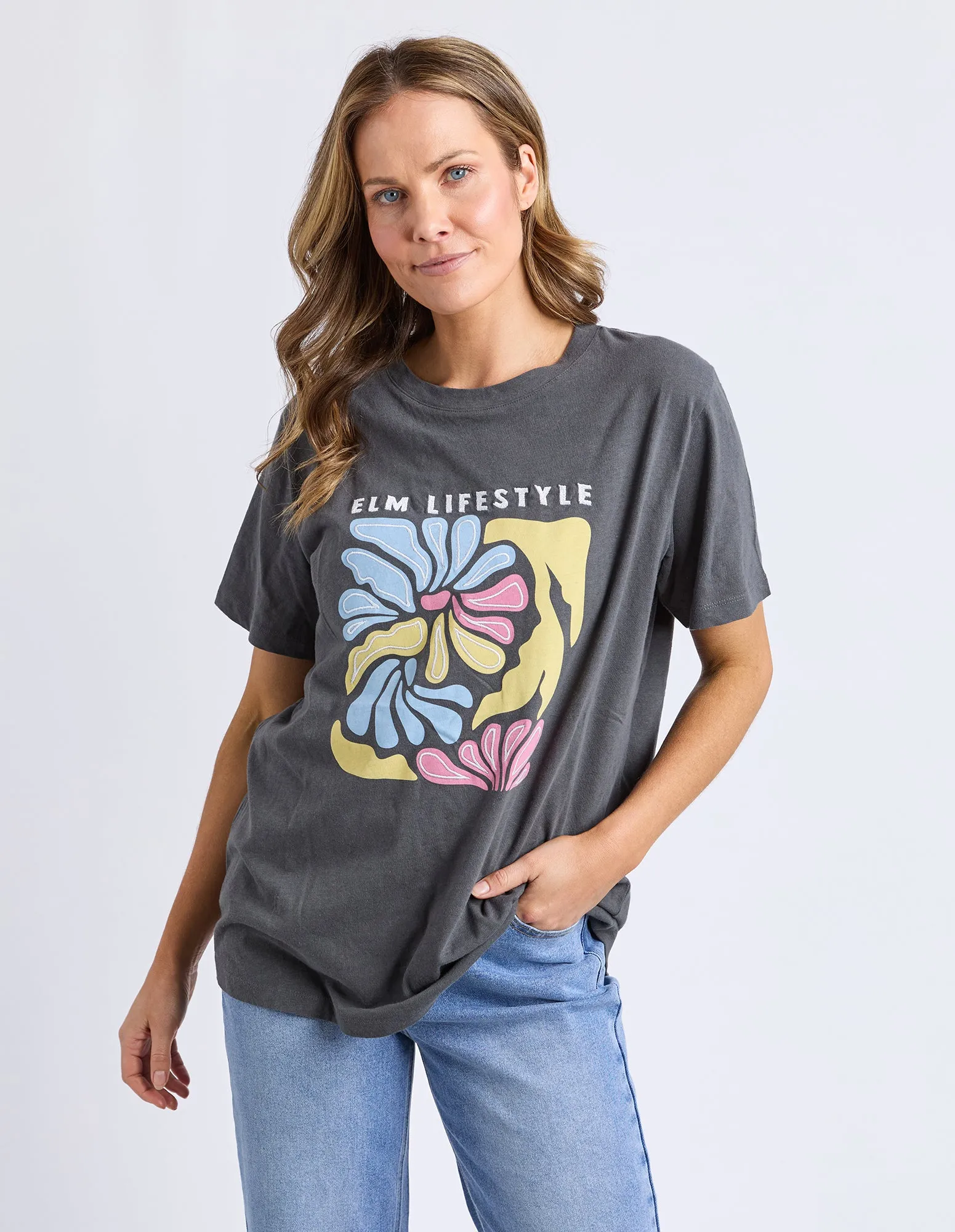 Lulu Tee Washed Black sold by Elm Lifestyle product image thumbnail 2