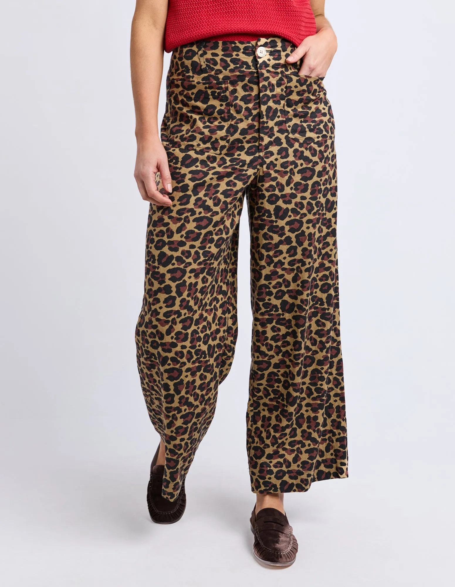 Saskia Pant Animal Print sold by Elm Lifestyle product image thumbnail 2