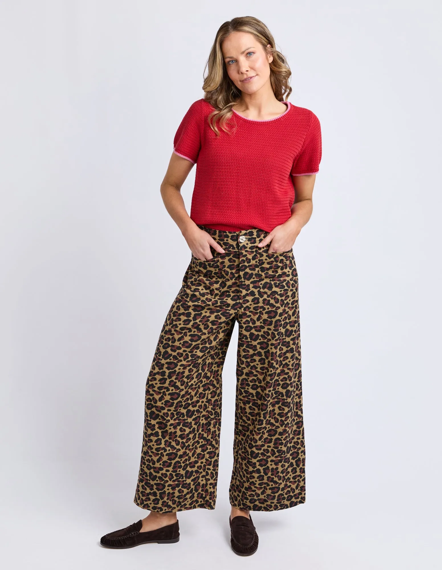 Saskia Pant Animal Print sold by Elm Lifestyle product image thumbnail 3