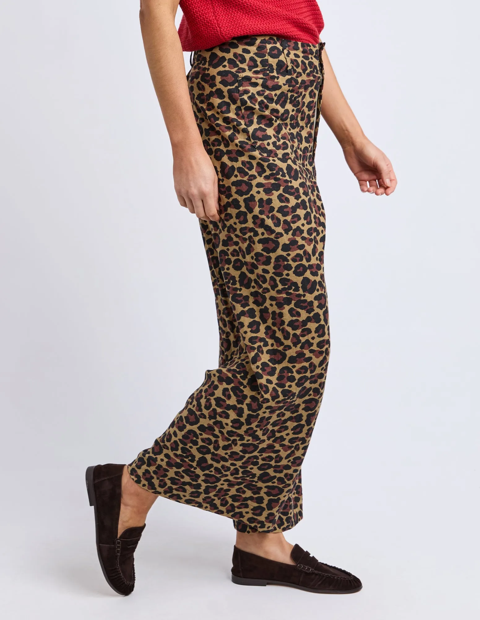 Saskia Pant Animal Print sold by Elm Lifestyle product image thumbnail 5
