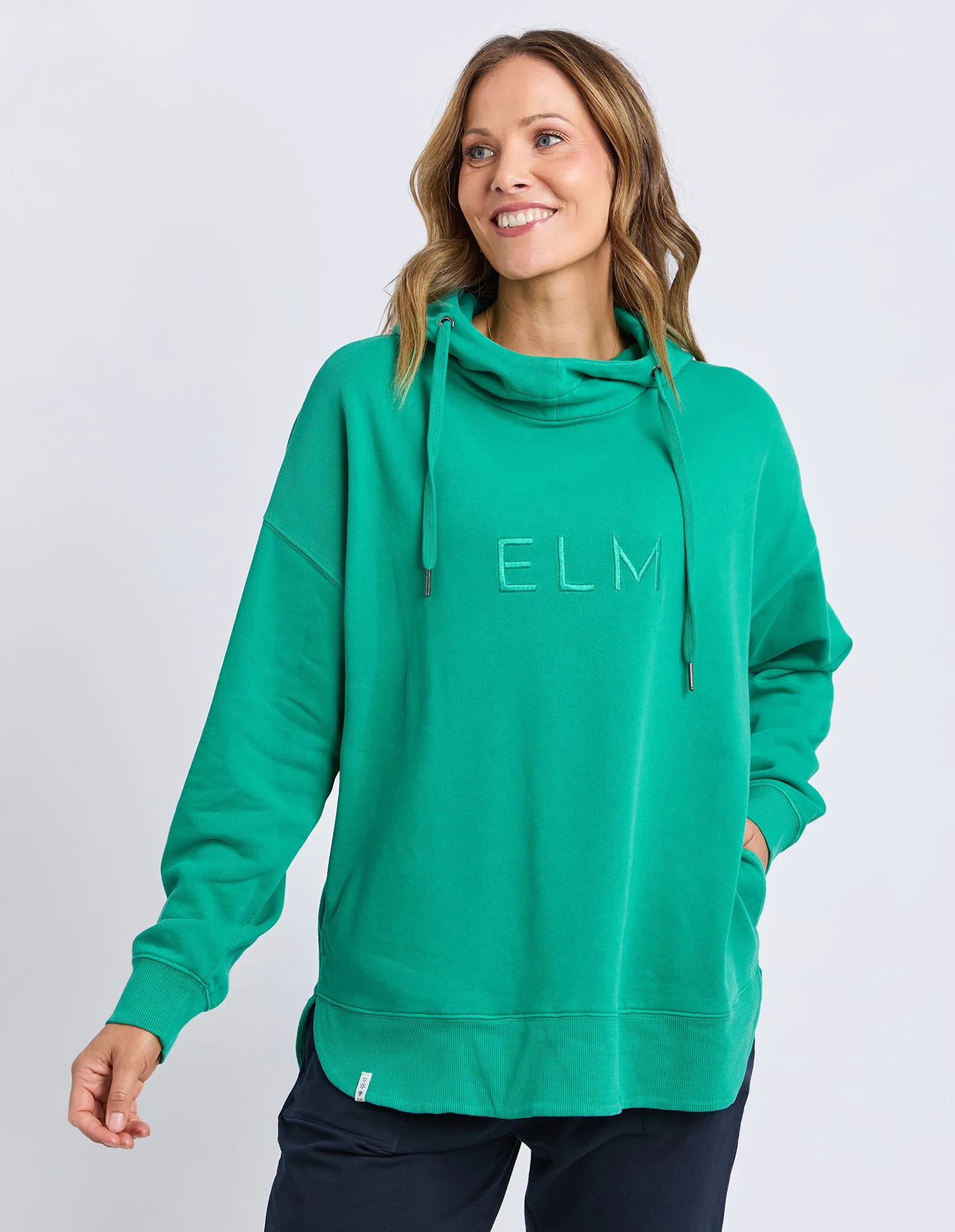 Established Hoodie Turquoise sold by Elm Lifestyle