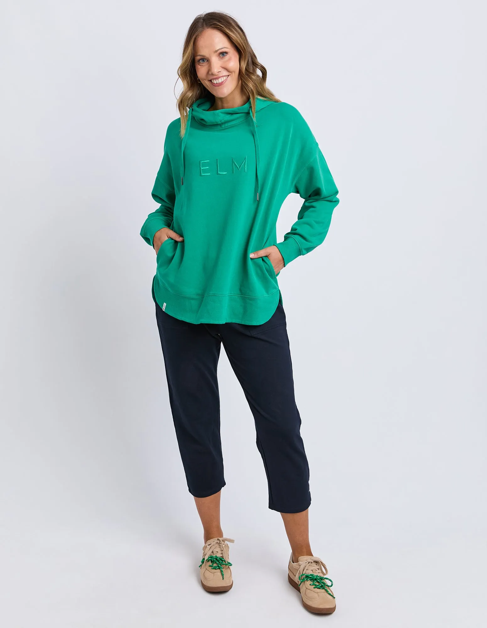 Established Hoodie Turquoise sold by Elm Lifestyle product image thumbnail 3