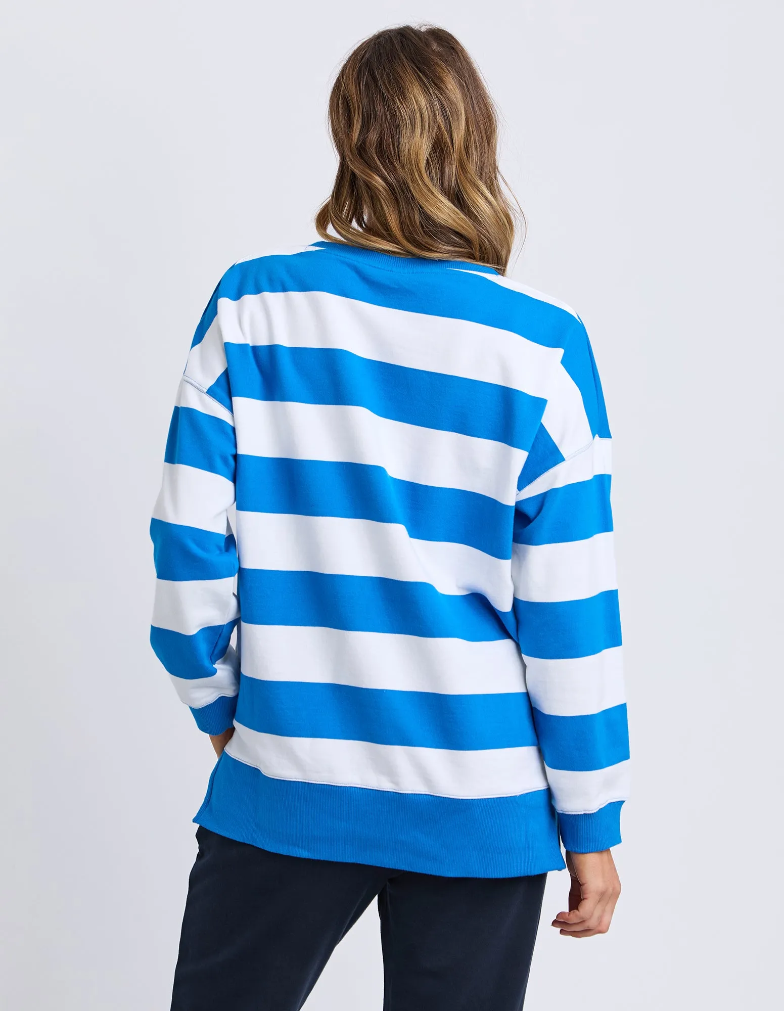 Billie Block Crew Royal Blue/White Stripe sold by Elm Lifestyle product image thumbnail 5