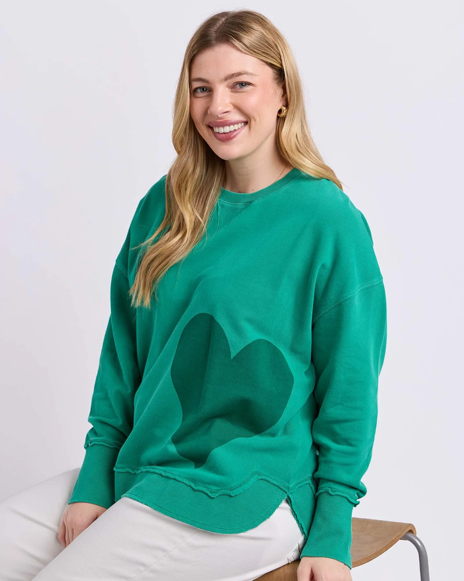 One Heart Crew Turquoise sold by Elm Lifestyle product image thumbnail 4