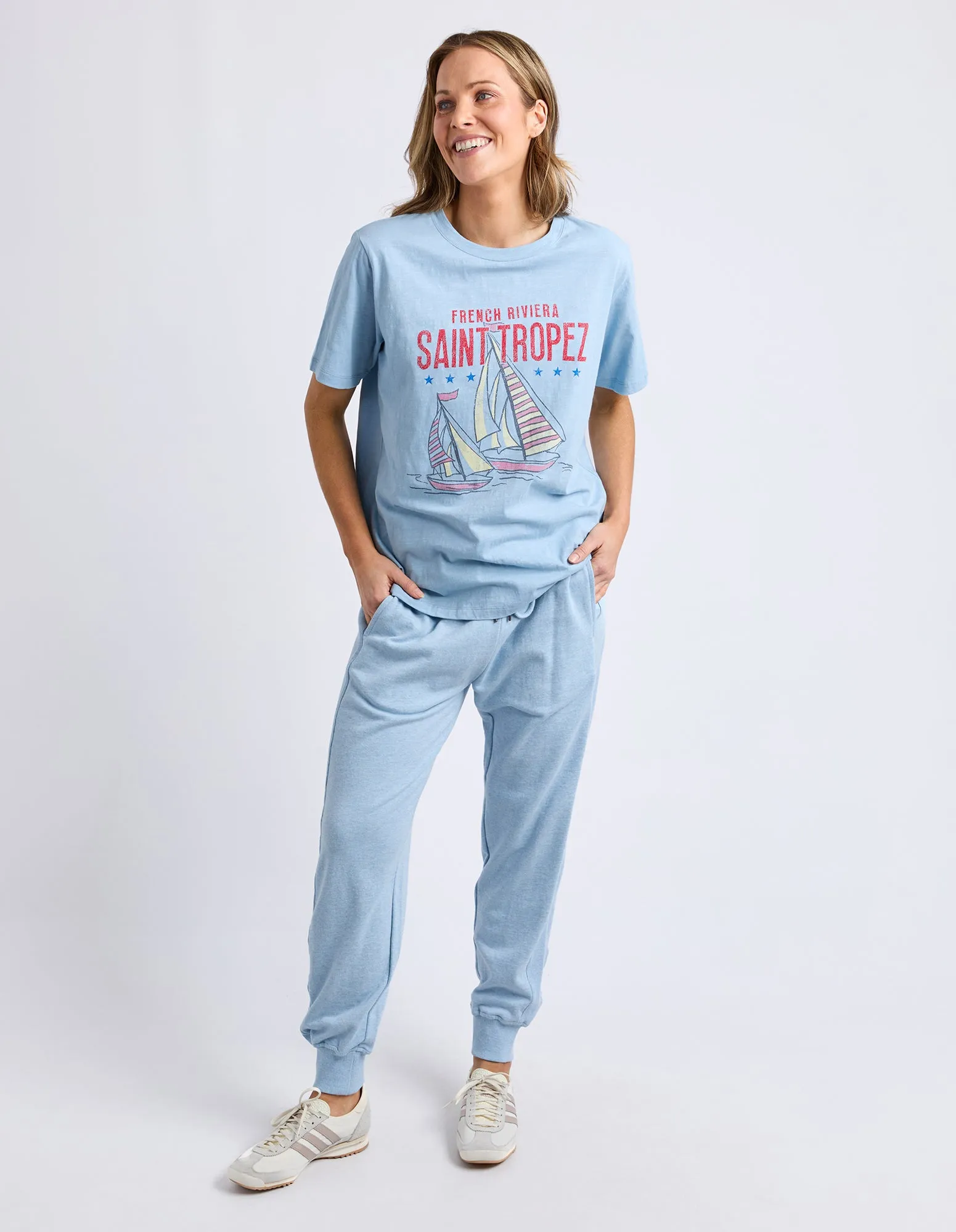 Saint Tropez Tee Light Blue sold by Elm Lifestyle product image thumbnail 3