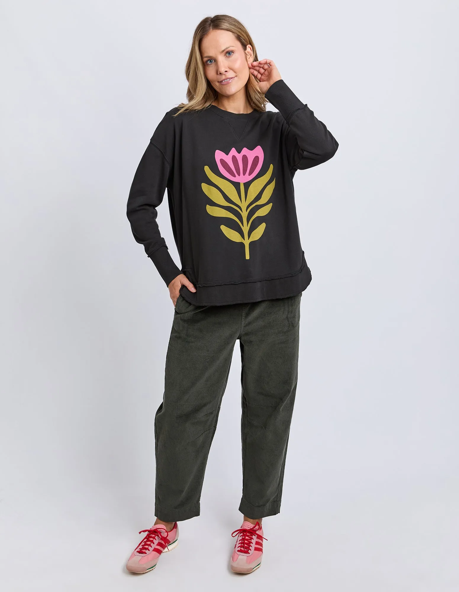 Fiore Crew Washed Black sold by Elm Lifestyle product image thumbnail 3