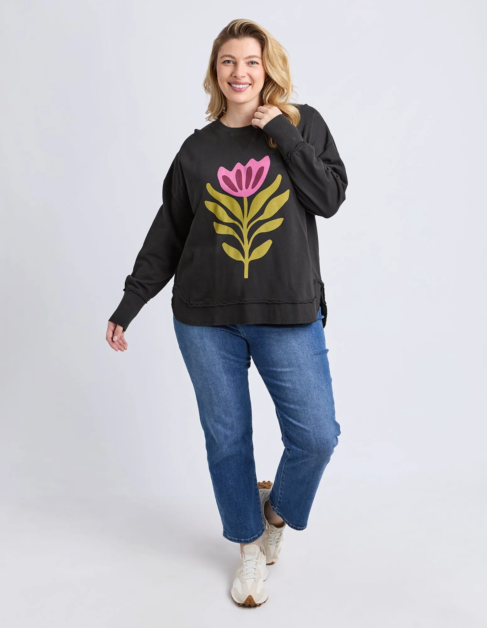 Fiore Crew Washed Black sold by Elm Lifestyle product image thumbnail 4