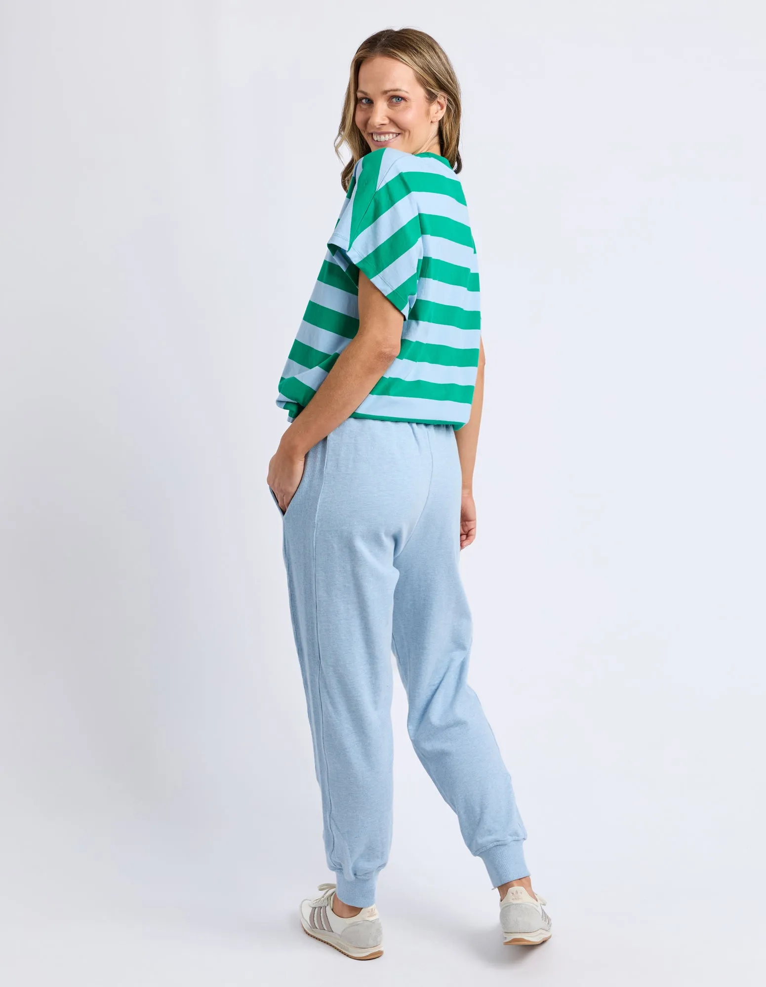 Lydia Trackpant Pale Blue Marle sold by Elm Lifestyle product image thumbnail 3