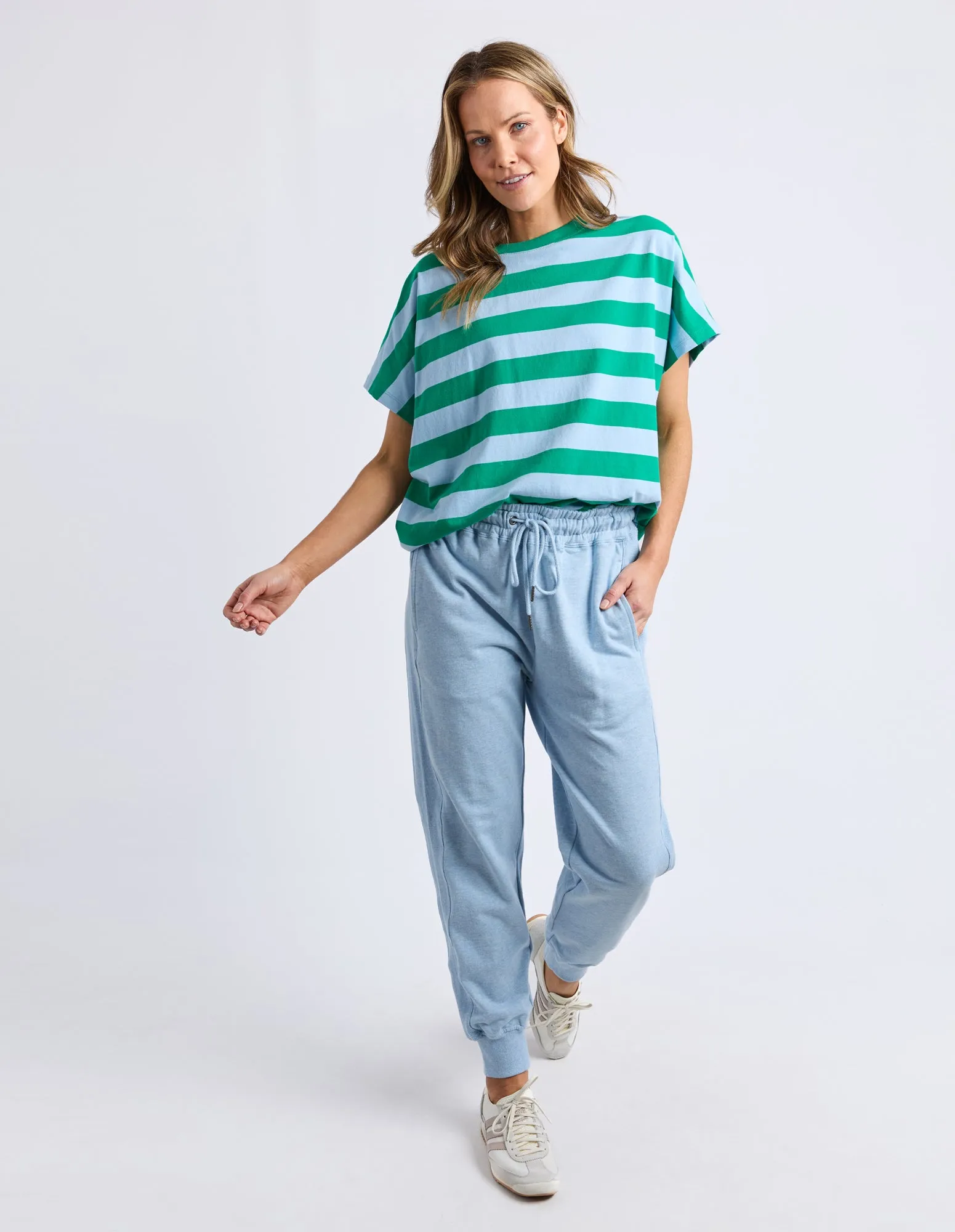 Lydia Trackpant Pale Blue Marle sold by Elm Lifestyle product image thumbnail 2