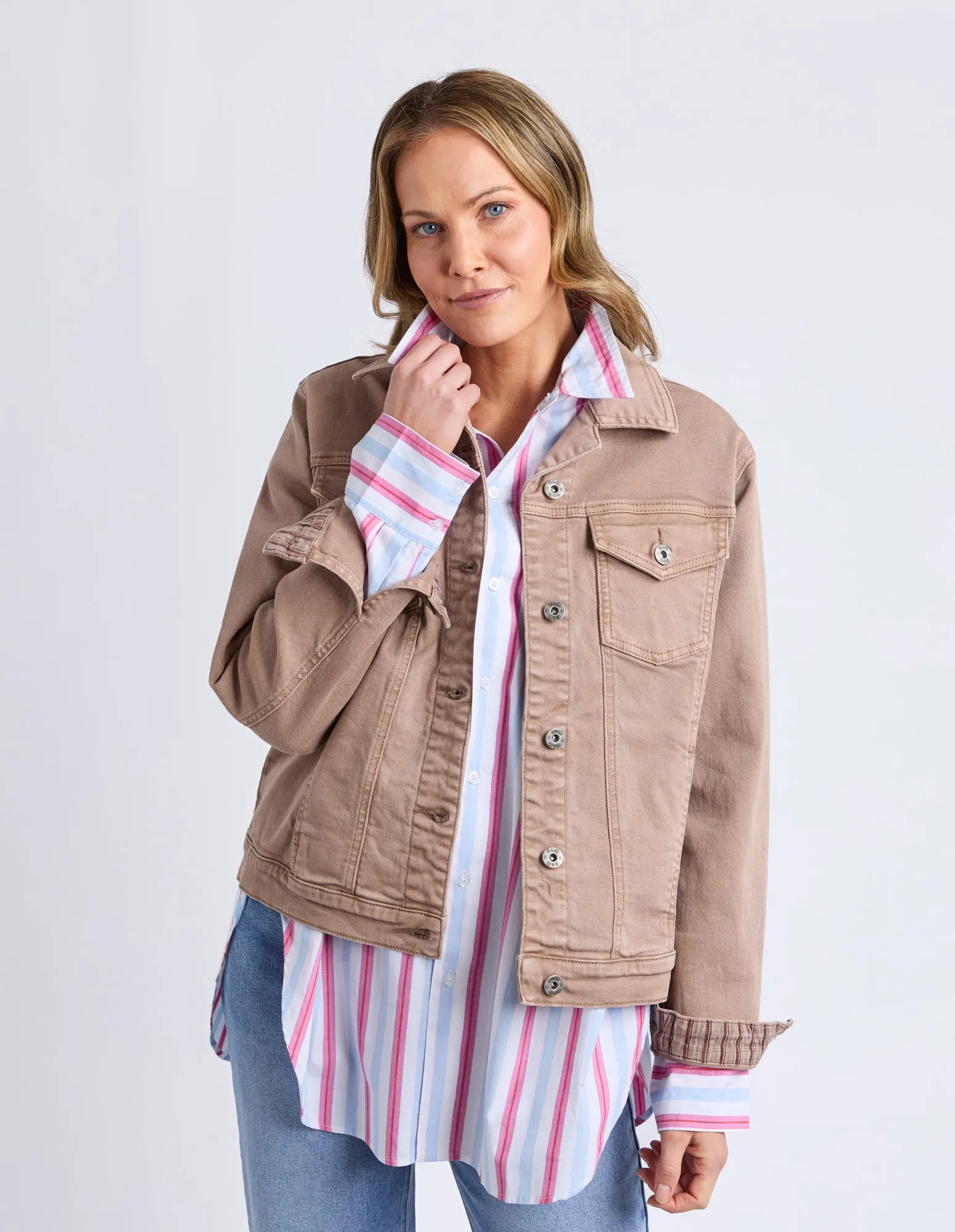 Tilly Jacket Timeless Taupe sold by Elm Lifestyle