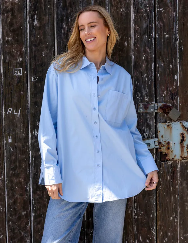 Sky Shirt Light Blue sold by Elm Lifestyle