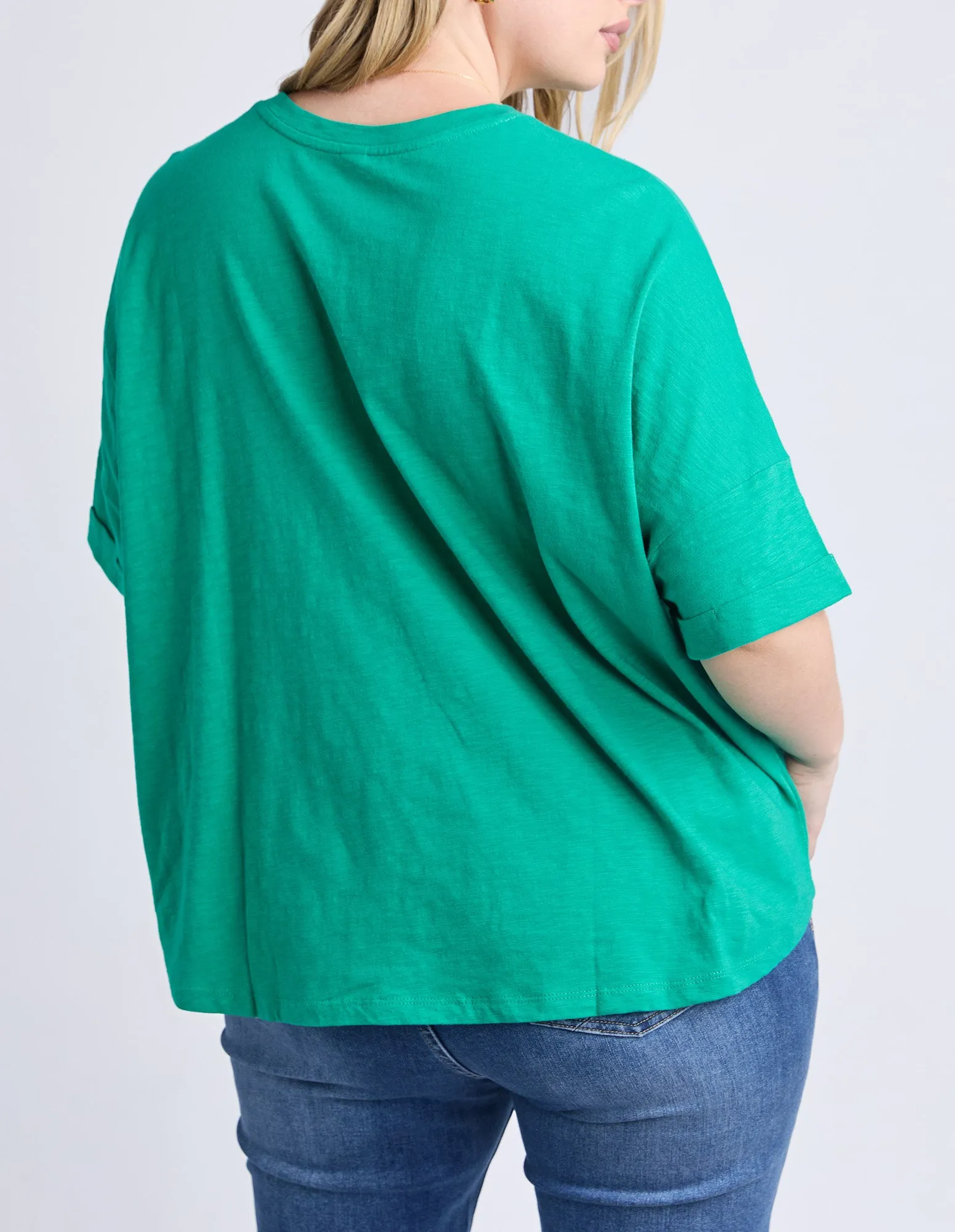 Iris S/S Tee Turquoise sold by Elm Lifestyle product image thumbnail 4