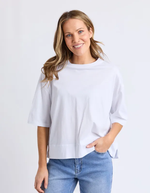 Alice S/S Tee White sold by Elm Lifestyle