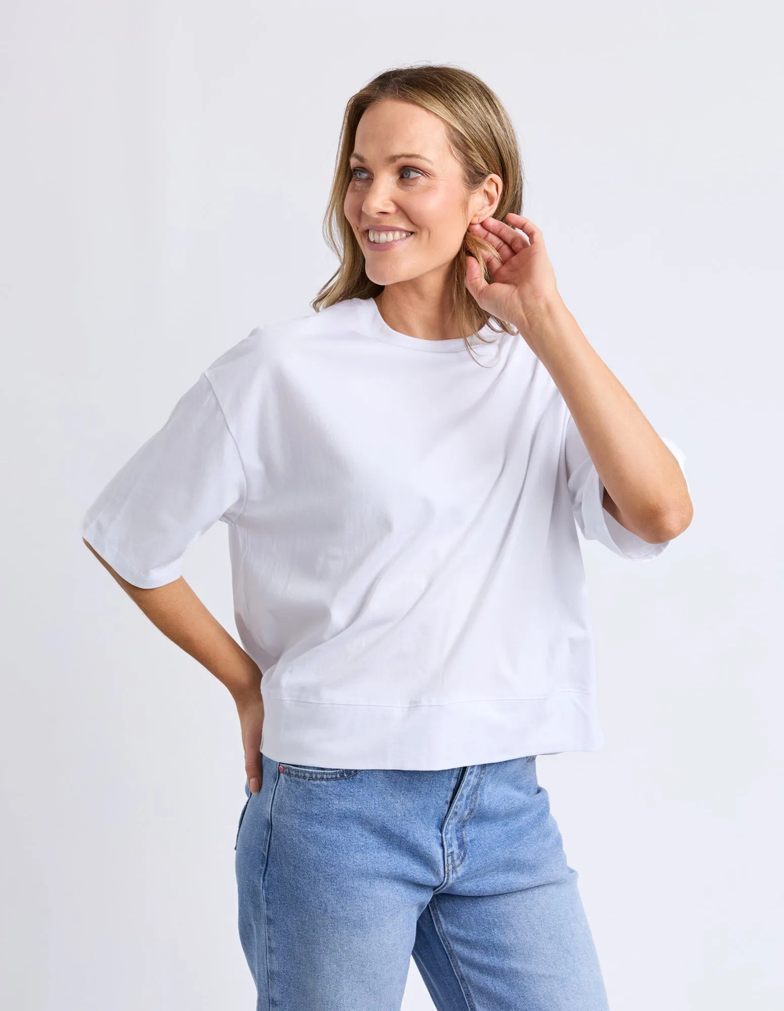 Alice S/S Tee White sold by Elm Lifestyle product image thumbnail 4